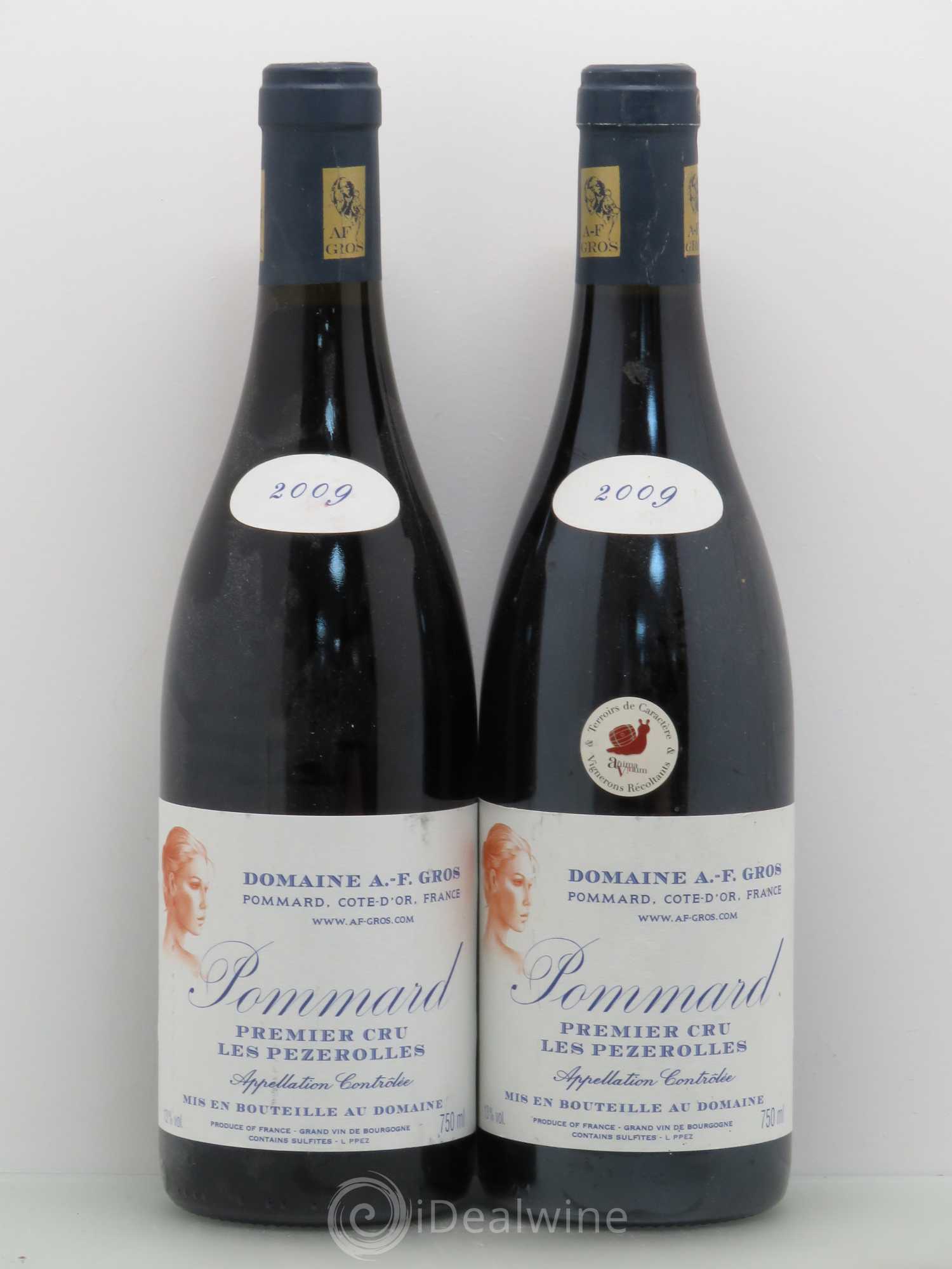 Pommard 1er Cru Les Pézerolles A.-F. Gros 2009 - Lot de 2 bouteilles - 0