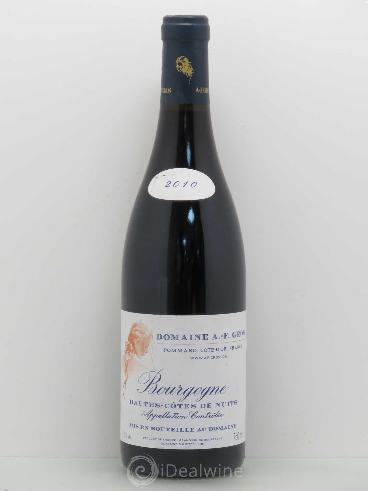 Hautes-Côtes de Nuits A.-F. Gros 2010 - Lot de 1 bouteille - 0