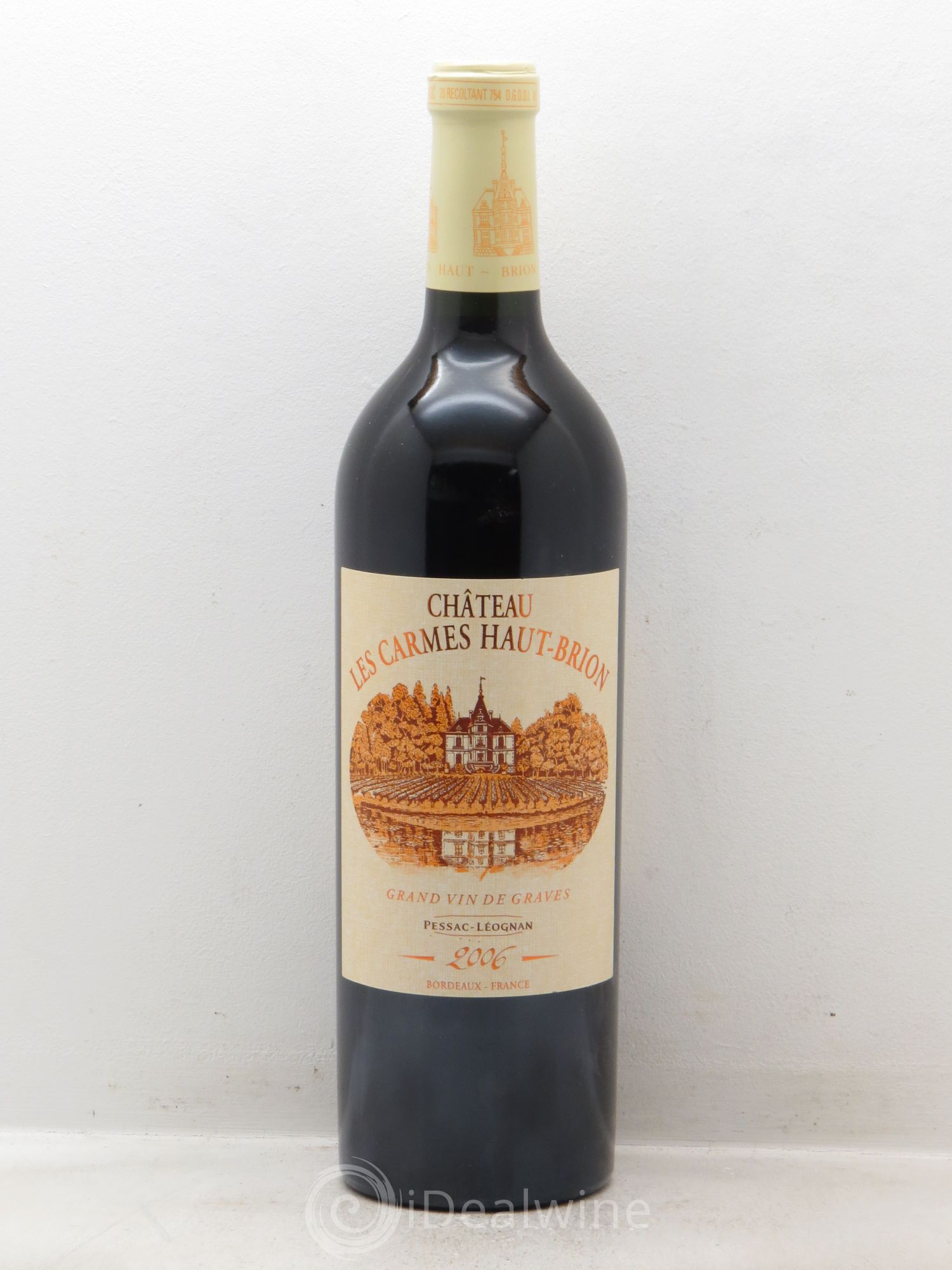 Château Les Carmes Haut-Brion 2006 - Lot de 1 bouteille - 0