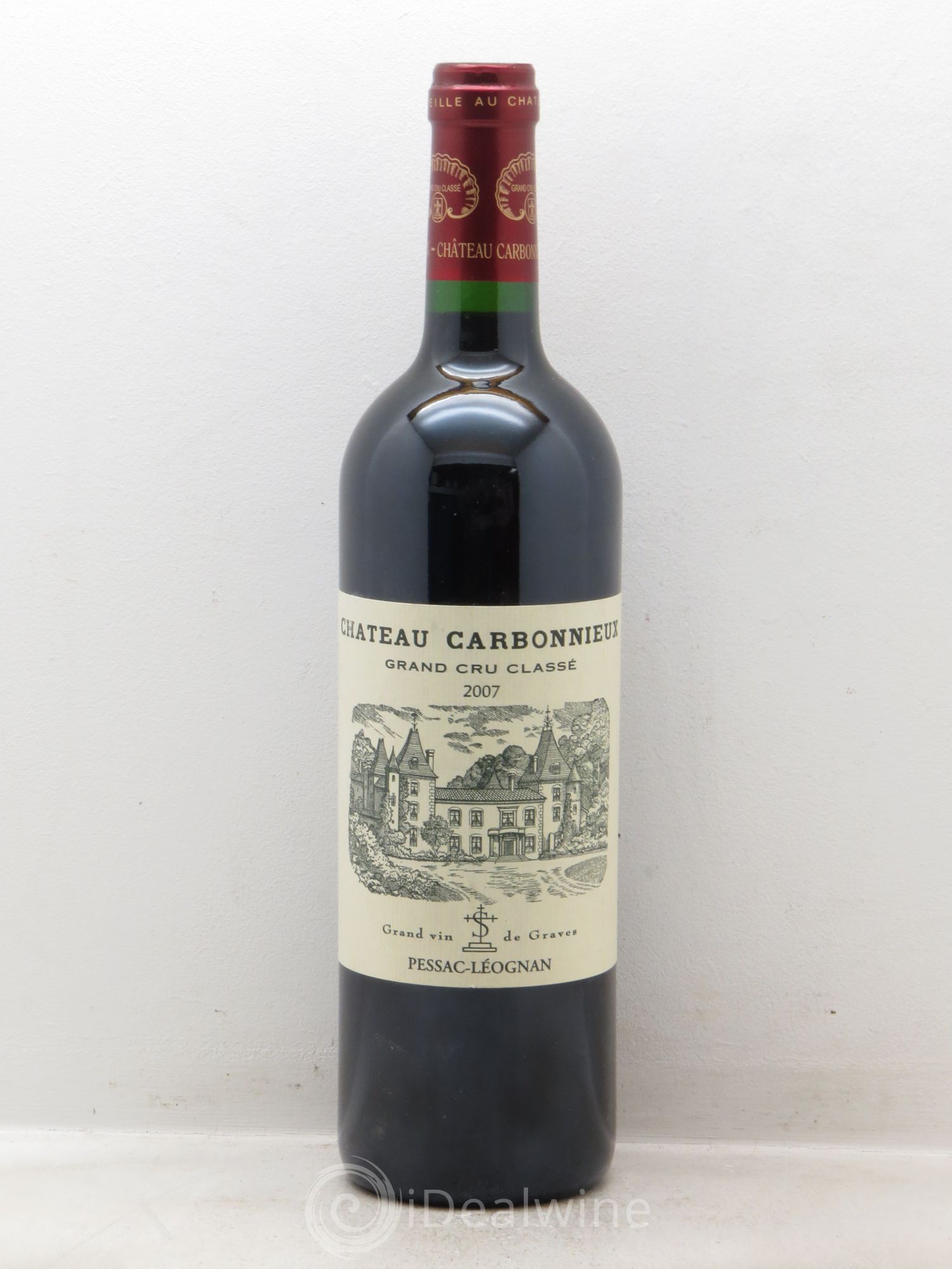 Château Carbonnieux Cru Classé de Graves 2007 - Lot de 1 bouteille - 0