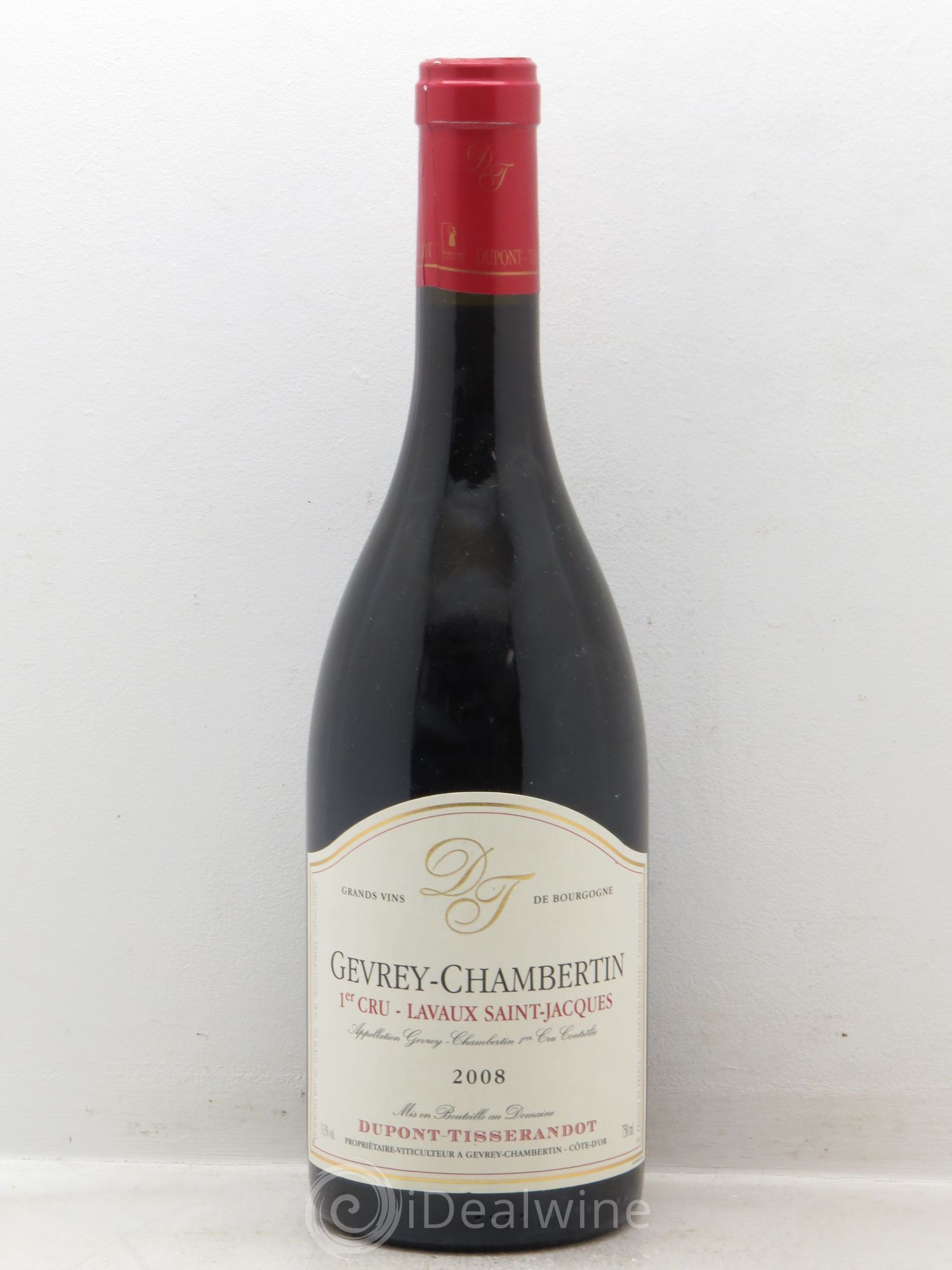 Gevrey-Chambertin 1er Cru Lavaux Saint-Jacques Dupont-Tisserandot (Domaine) 2008 - Lot de 1 bouteille - 0