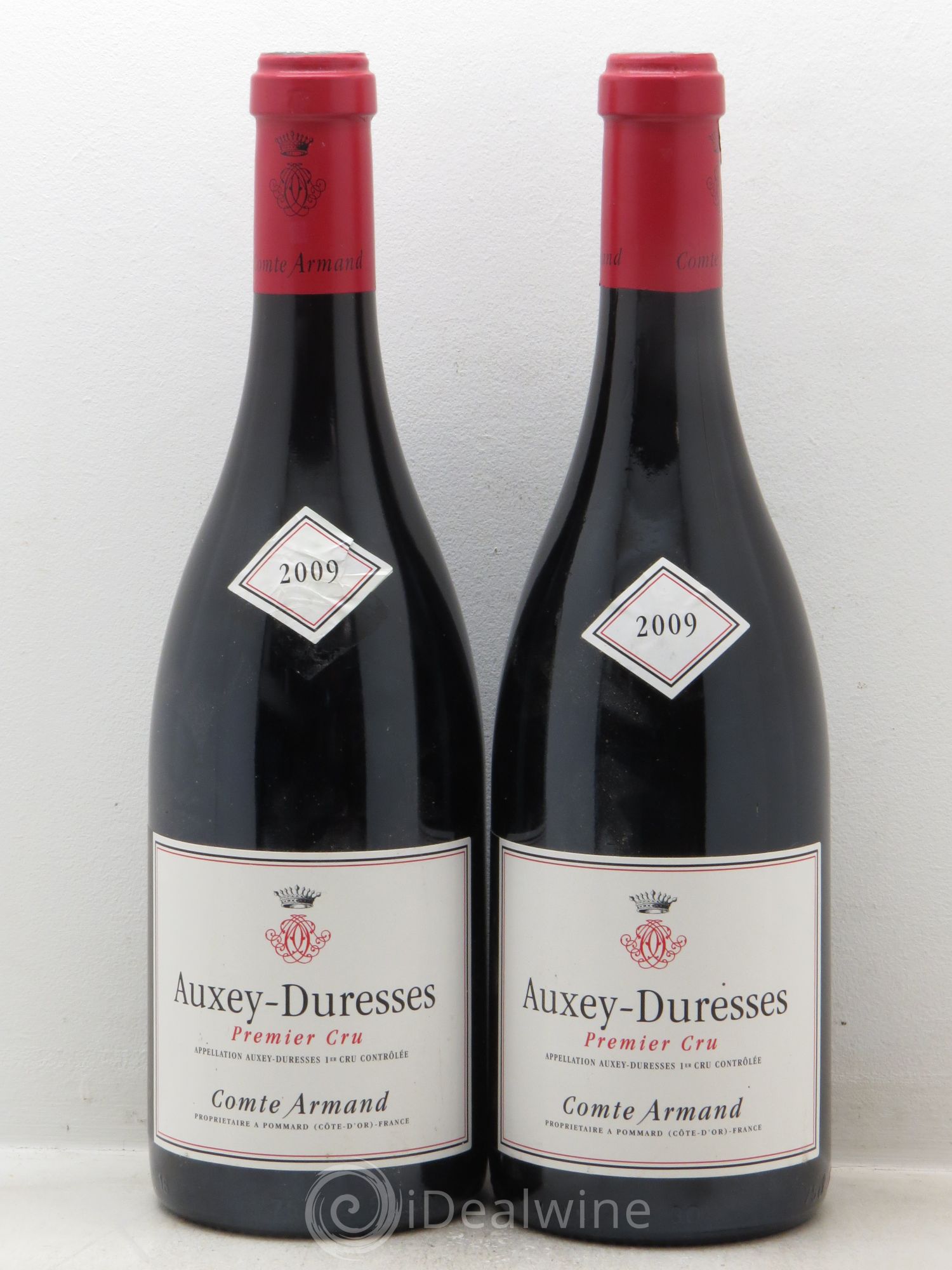 Auxey-Duresses Comte Armand 2009 - Lot de 2 bouteilles - 0