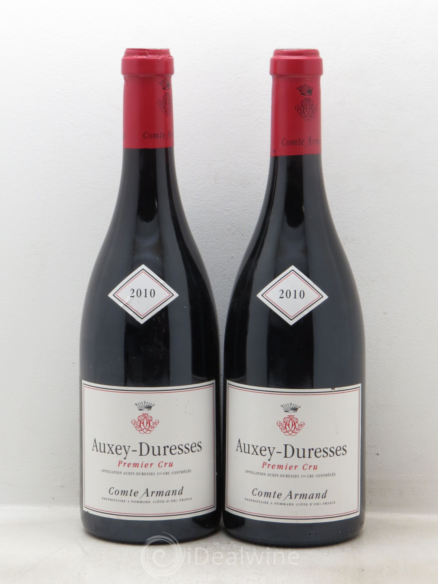 Auxey-Duresses Comte Armand 2010 - Lot de 2 bouteilles - 0