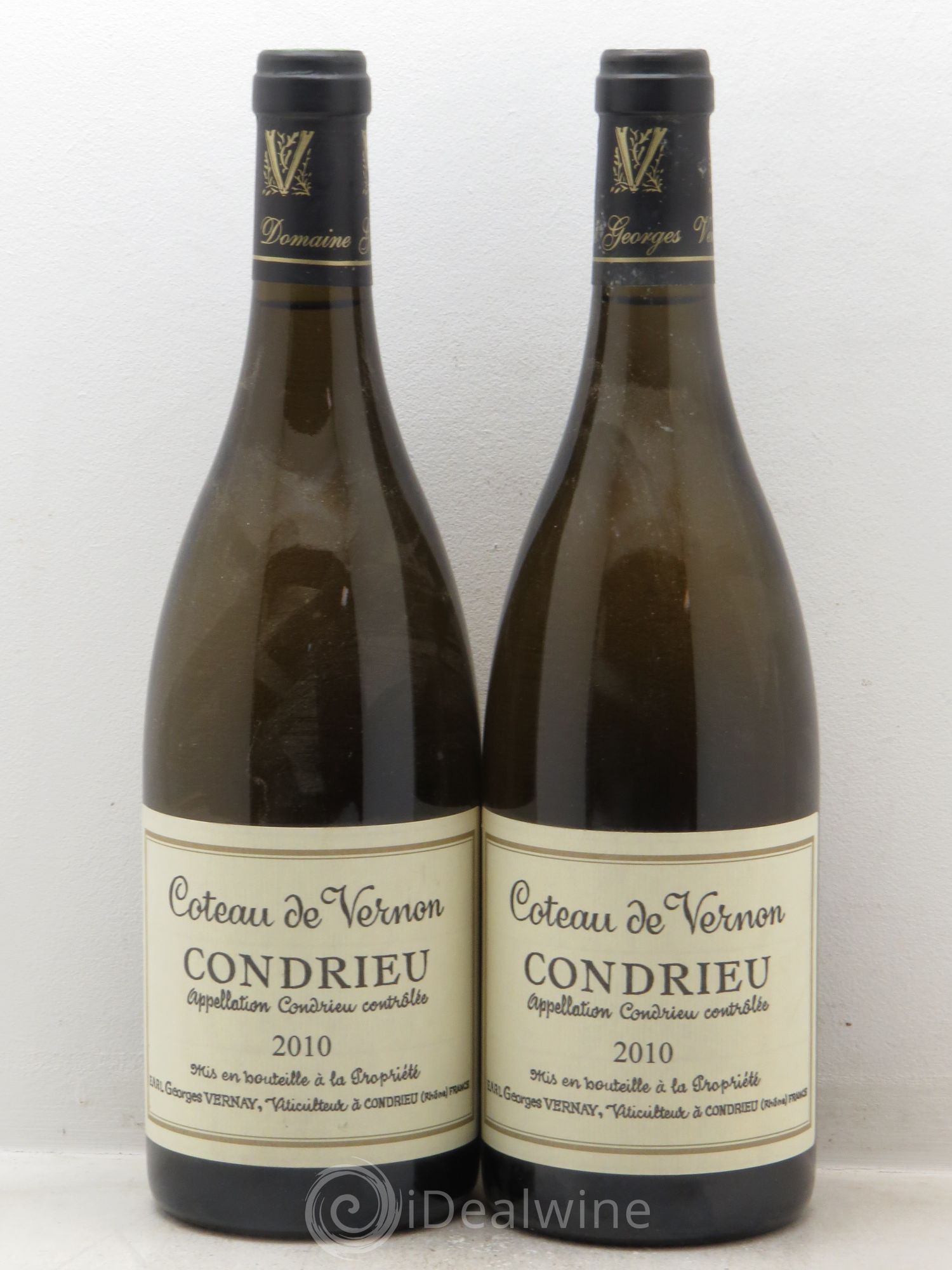 Condrieu Coteau de Vernon Georges Vernay 2010 - Lot de 2 bouteilles - 0