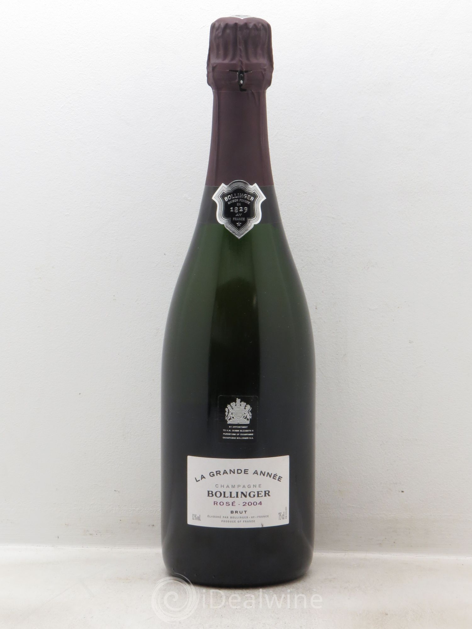 Grande Année Brut Bollinger 2004 - Lot de 1 bouteille - 0