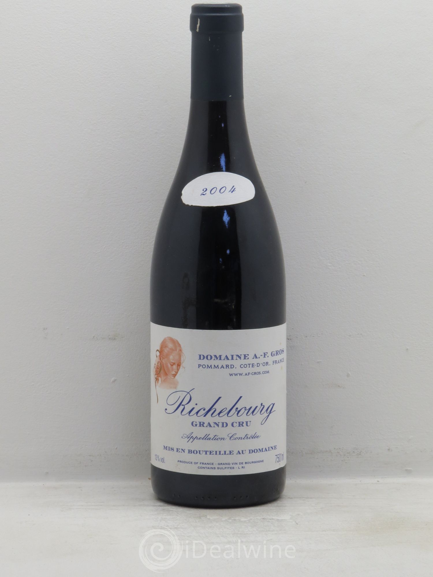 Richebourg Grand Cru A.-F. Gros 2004 - Lot de 1 bouteille - 0