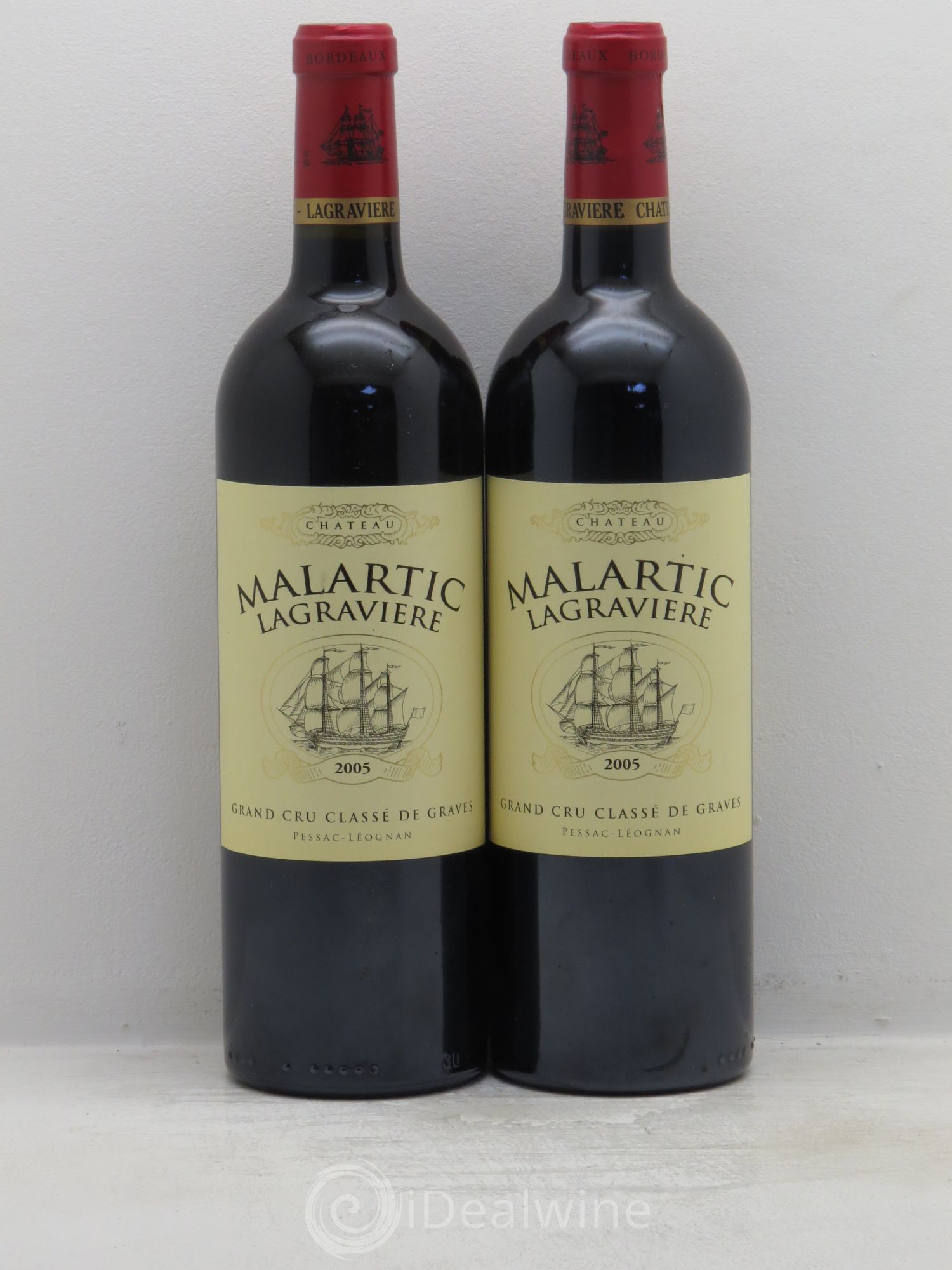 Château Malartic-Lagravière Cru Classé de Graves 2005 - Lot de 2 bouteilles - 0