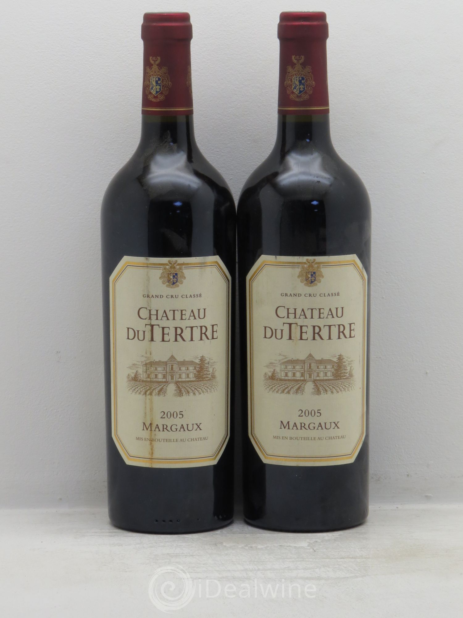 Château du Tertre 5ème Grand Cru Classé 2005 - Lot de 2 bouteilles - 0