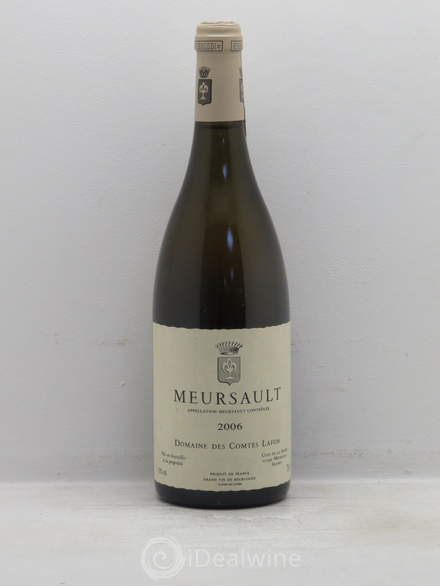 Meursault Comtes Lafon (Domaine des) 2006 - Lot de 1 bouteille - 0