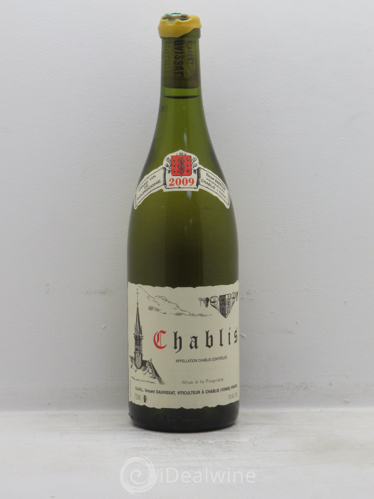 Chablis Vincent Dauvissat (Domaine) 2009 - Lot de 1 bouteille - 0