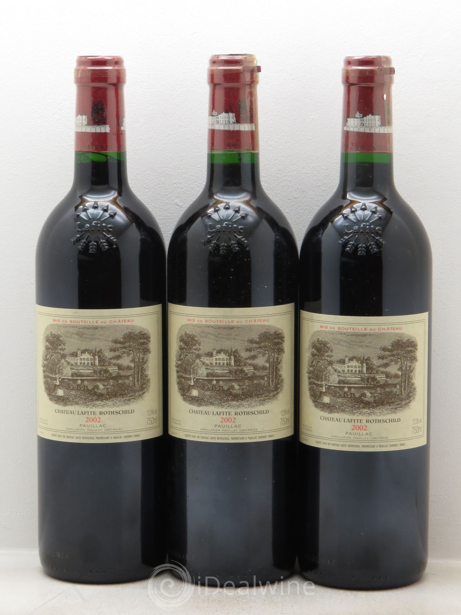 Château Lafite Rothschild 1er Grand Cru Classé 2002 - Lot de 12 bouteilles - 3