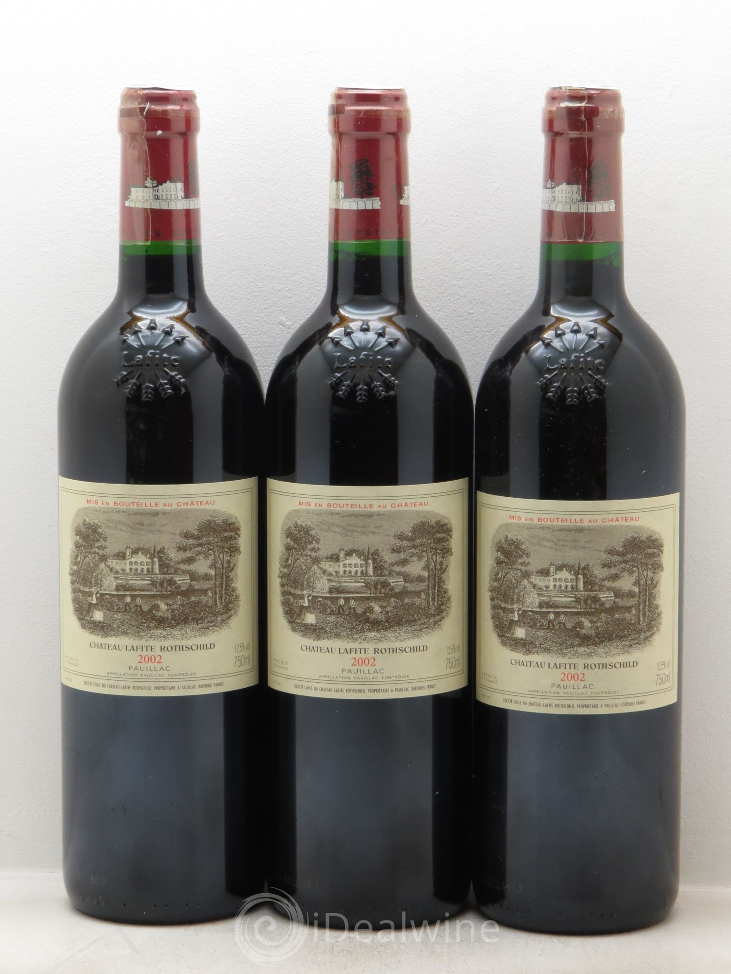 Château Lafite Rothschild 1er Grand Cru Classé 2002 - Lot de 12 bouteilles - 4
