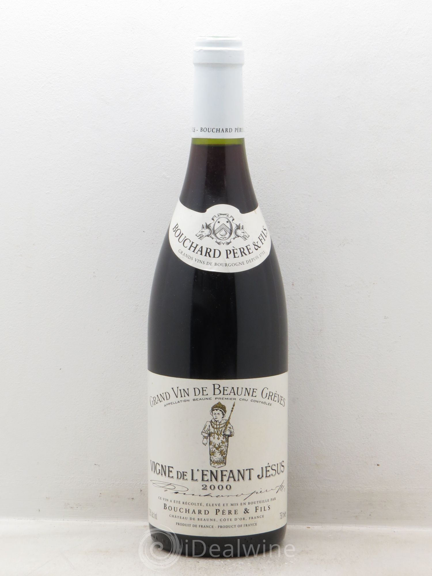 Beaune 1er Cru Grèves - Vigne de l'Enfant Jésus Bouchard Père & Fils 2000 - Lot de 1 bouteille - 0