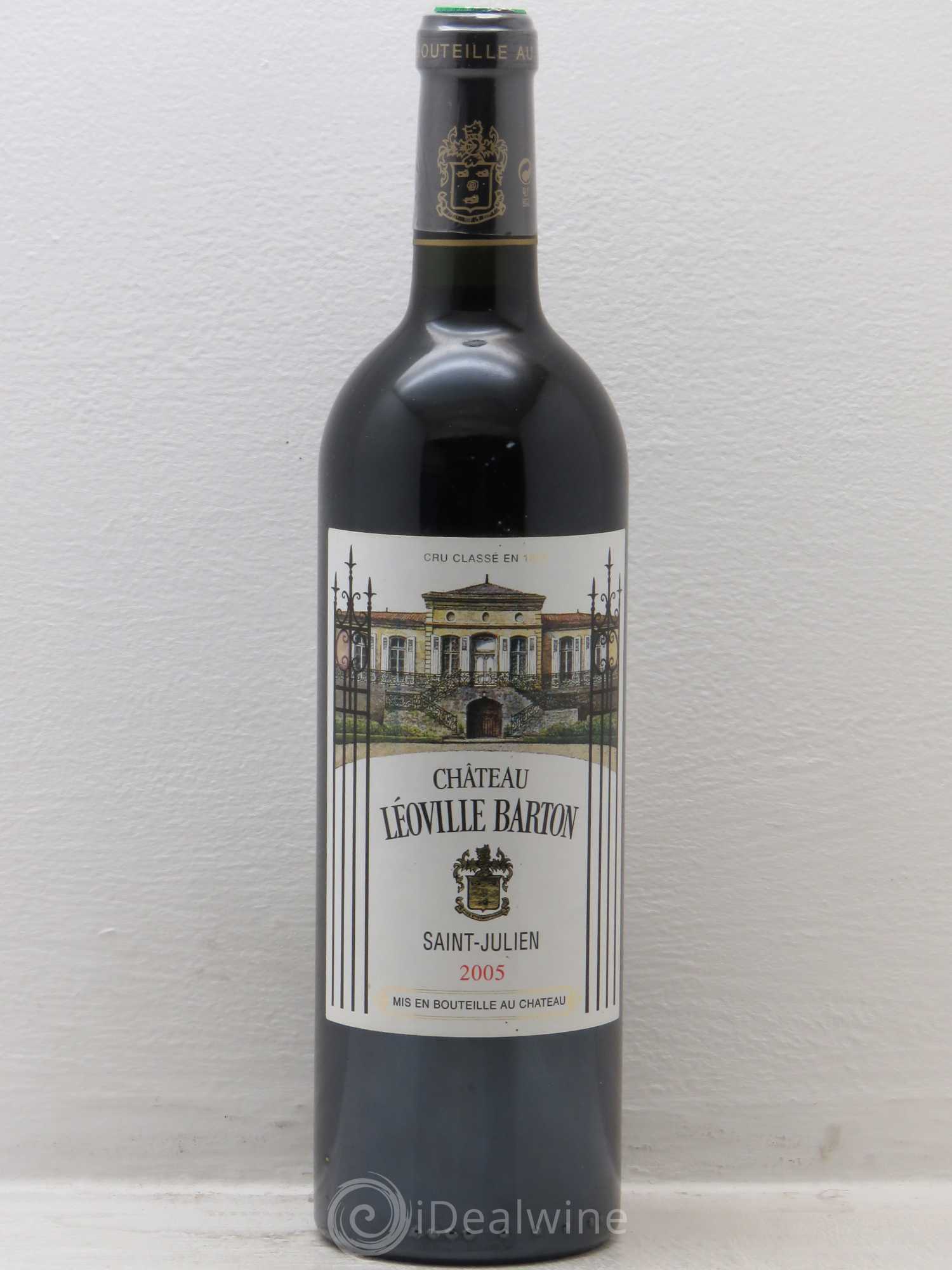 Château Léoville Barton 2ème Grand Cru Classé 2005 - Lot de 1 bouteille - 0