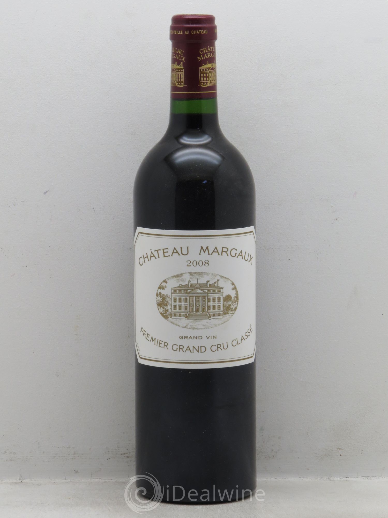Château Margaux 1er Grand Cru Classé 2008 - Lot de 1 bouteille - 0