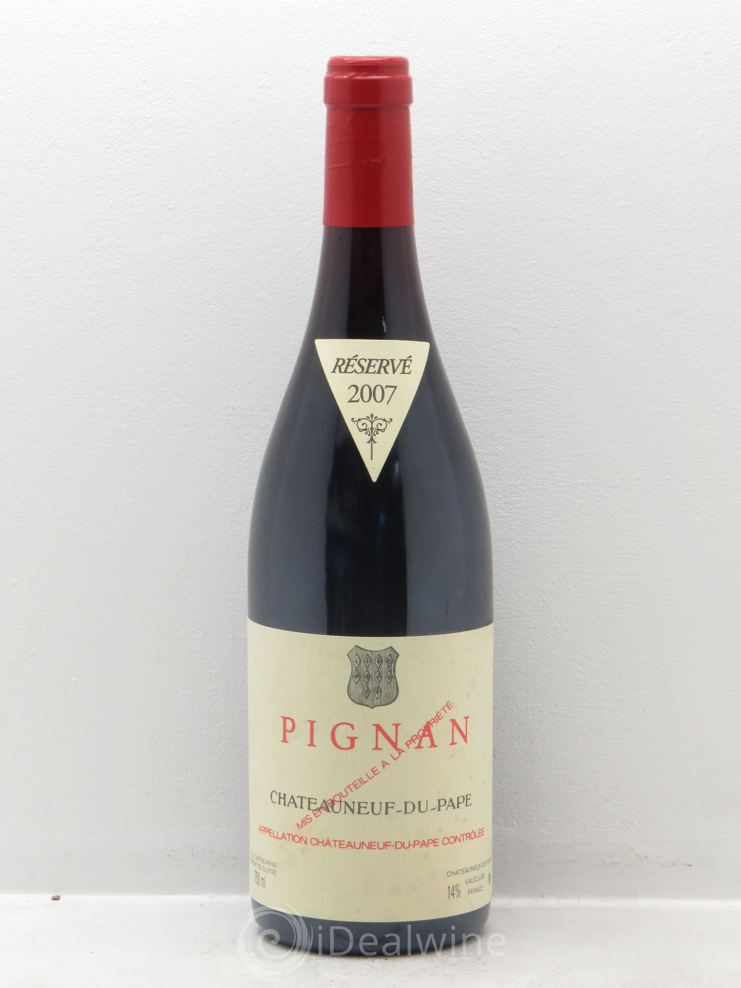 Châteauneuf-du-Pape Pignan Emmanuel Reynaud 2007 - Lot de 1 bouteille - 0