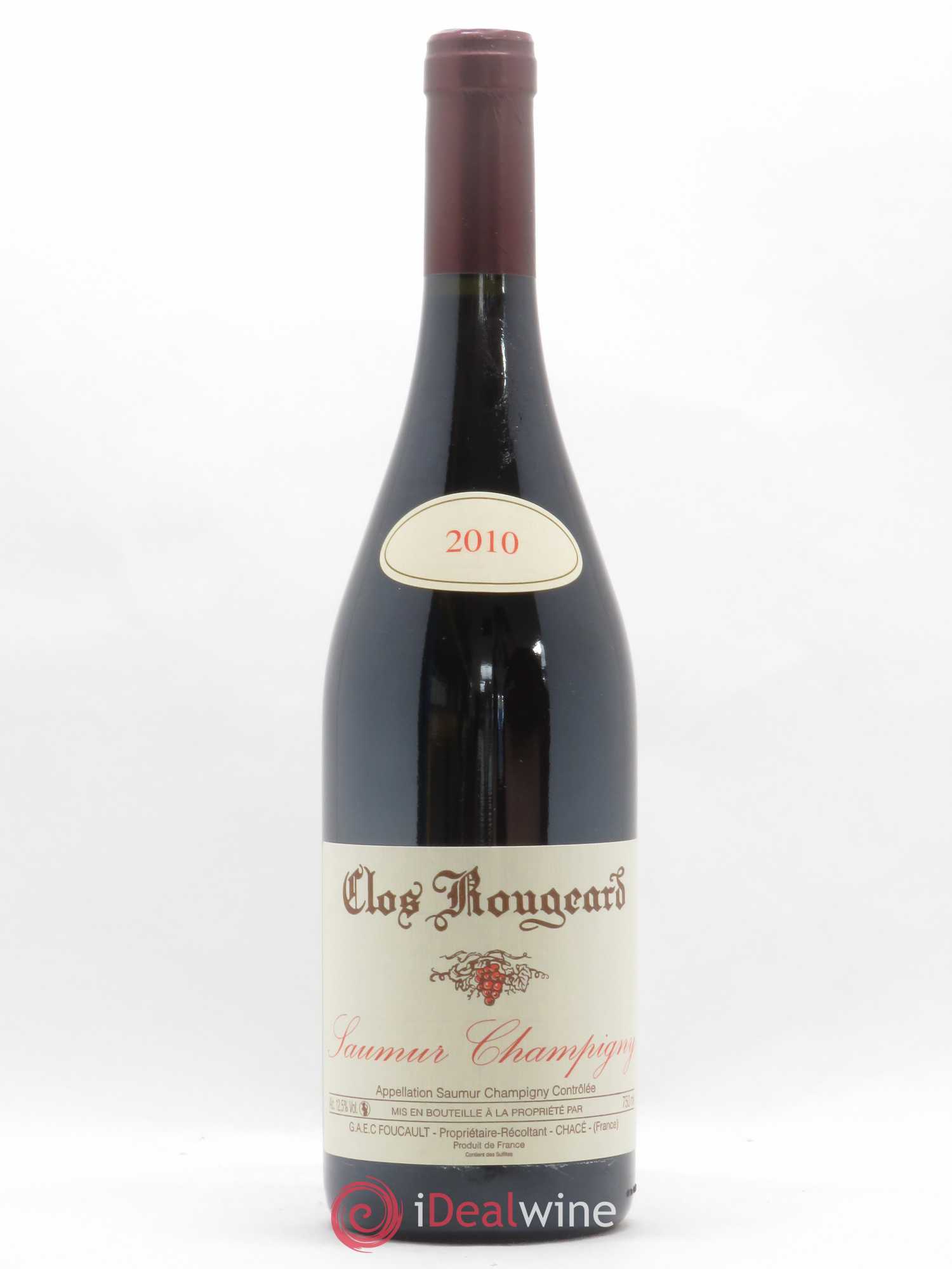 Saumur-Champigny Clos Rougeard 2010 - Lot de 1 bouteille - 0