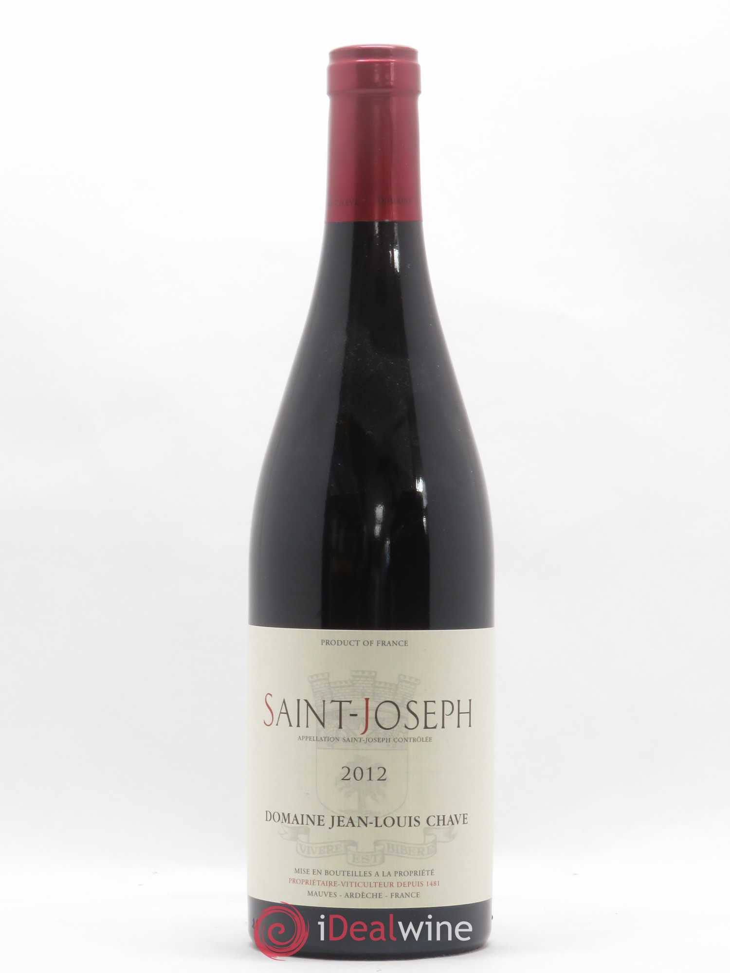 Saint-Joseph Jean-Louis Chave 2012 - Lot de 1 bouteille - 0