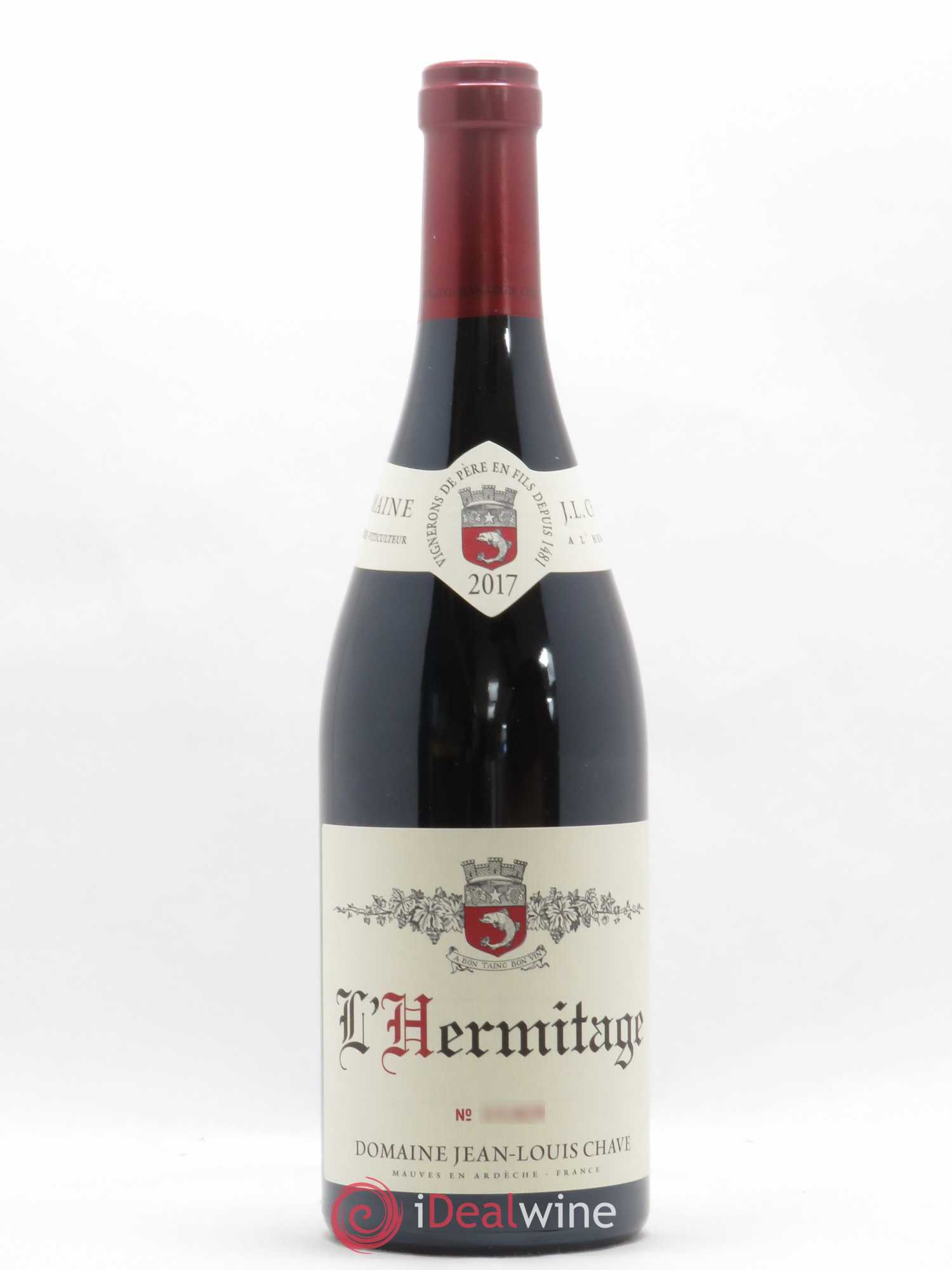 Hermitage Jean-Louis Chave 2017 - Lot de 1 bouteille - 0