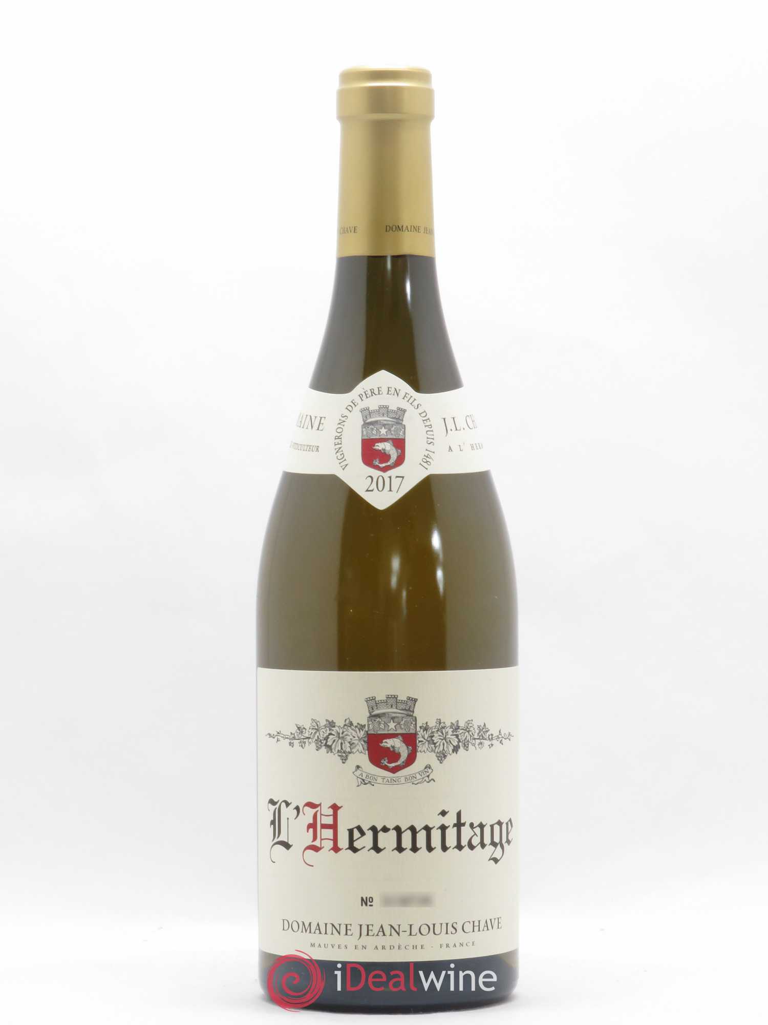 Hermitage Jean-Louis Chave 2017 - Lot de 1 bouteille - 0