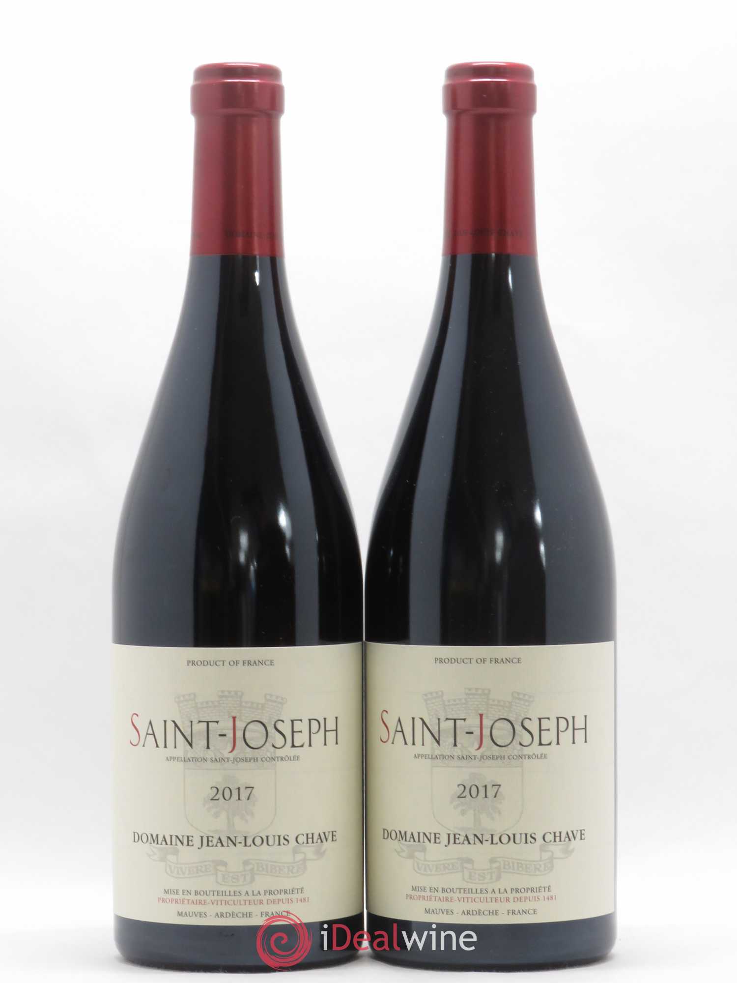 Saint-Joseph Jean-Louis Chave 2017 - Lot de 2 bouteilles - 0