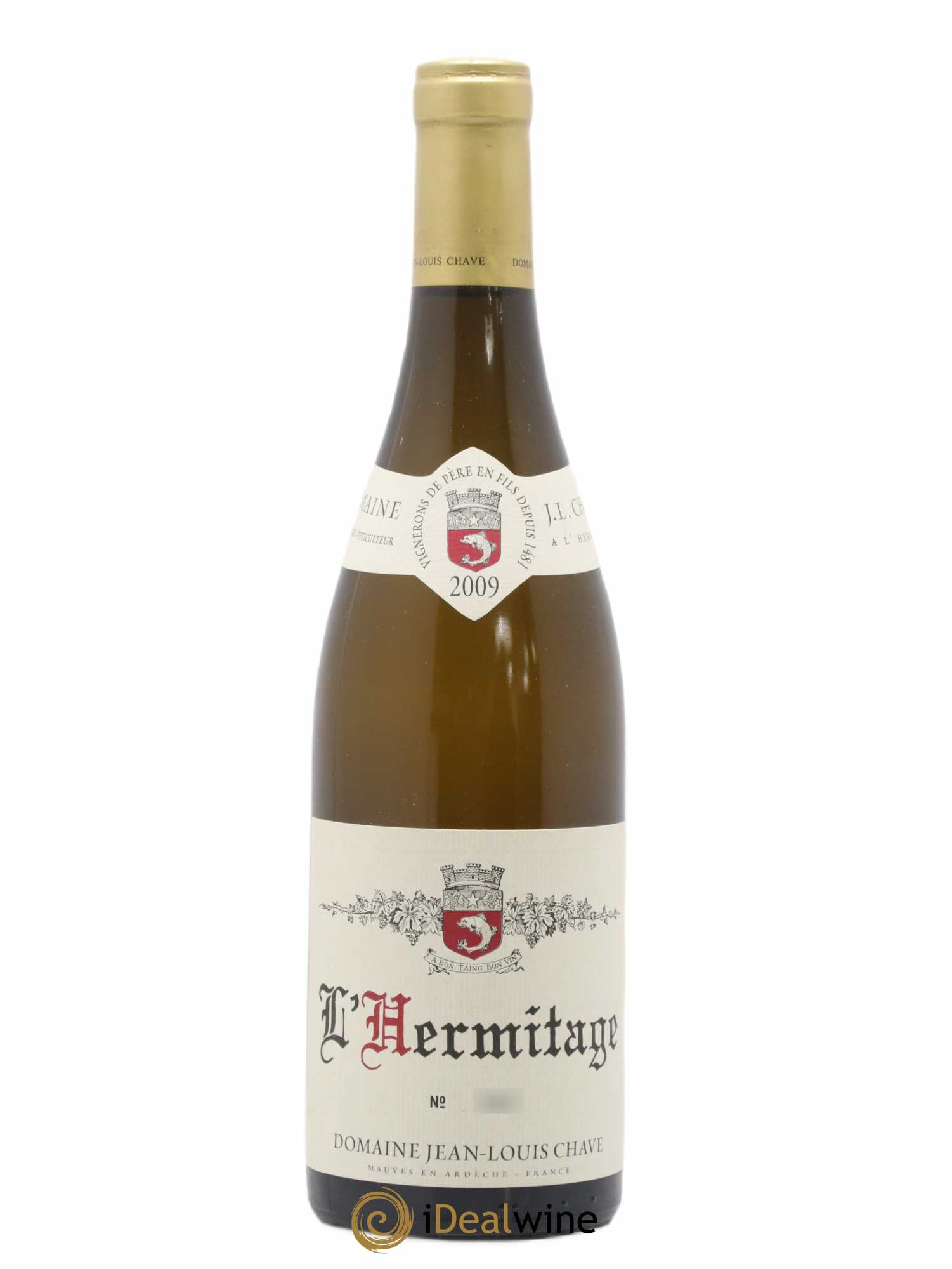 Hermitage Jean-Louis Chave 2009 - Lot de 1 bouteille - 0