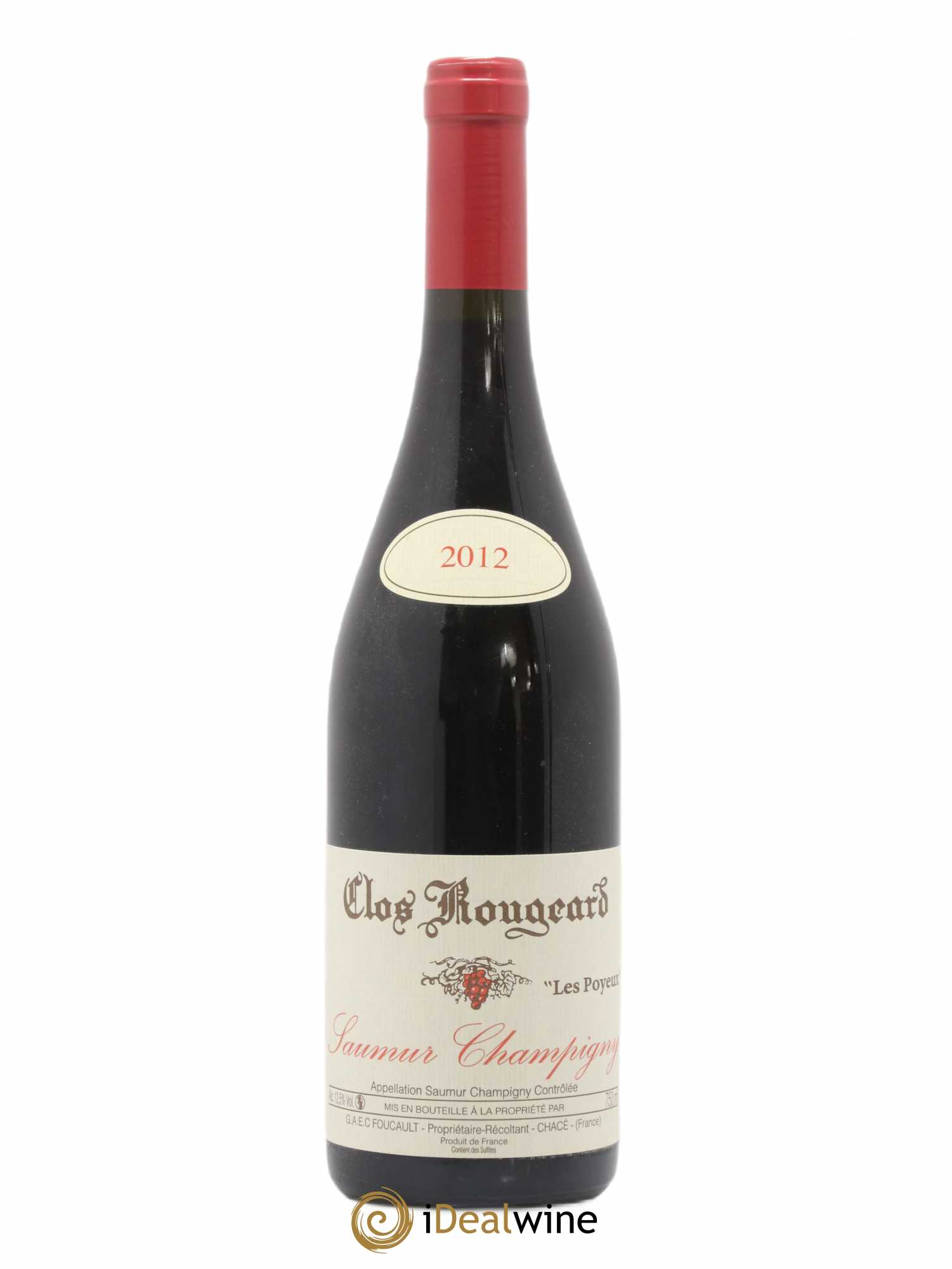 Saumur-Champigny Les Poyeux Clos Rougeard 2012 - Lot de 1 bouteille - 0
