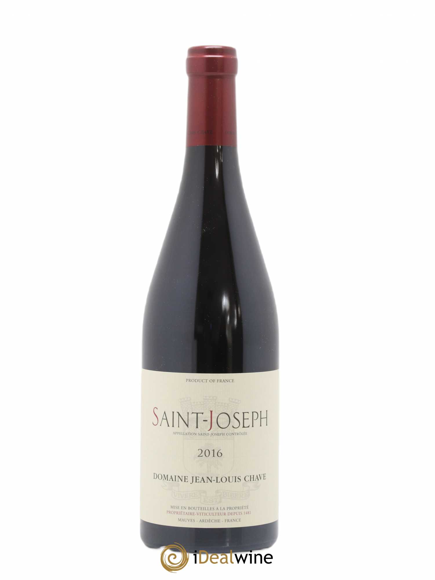 Saint-Joseph Jean-Louis Chave 2016 - Lot de 1 bouteille - 0