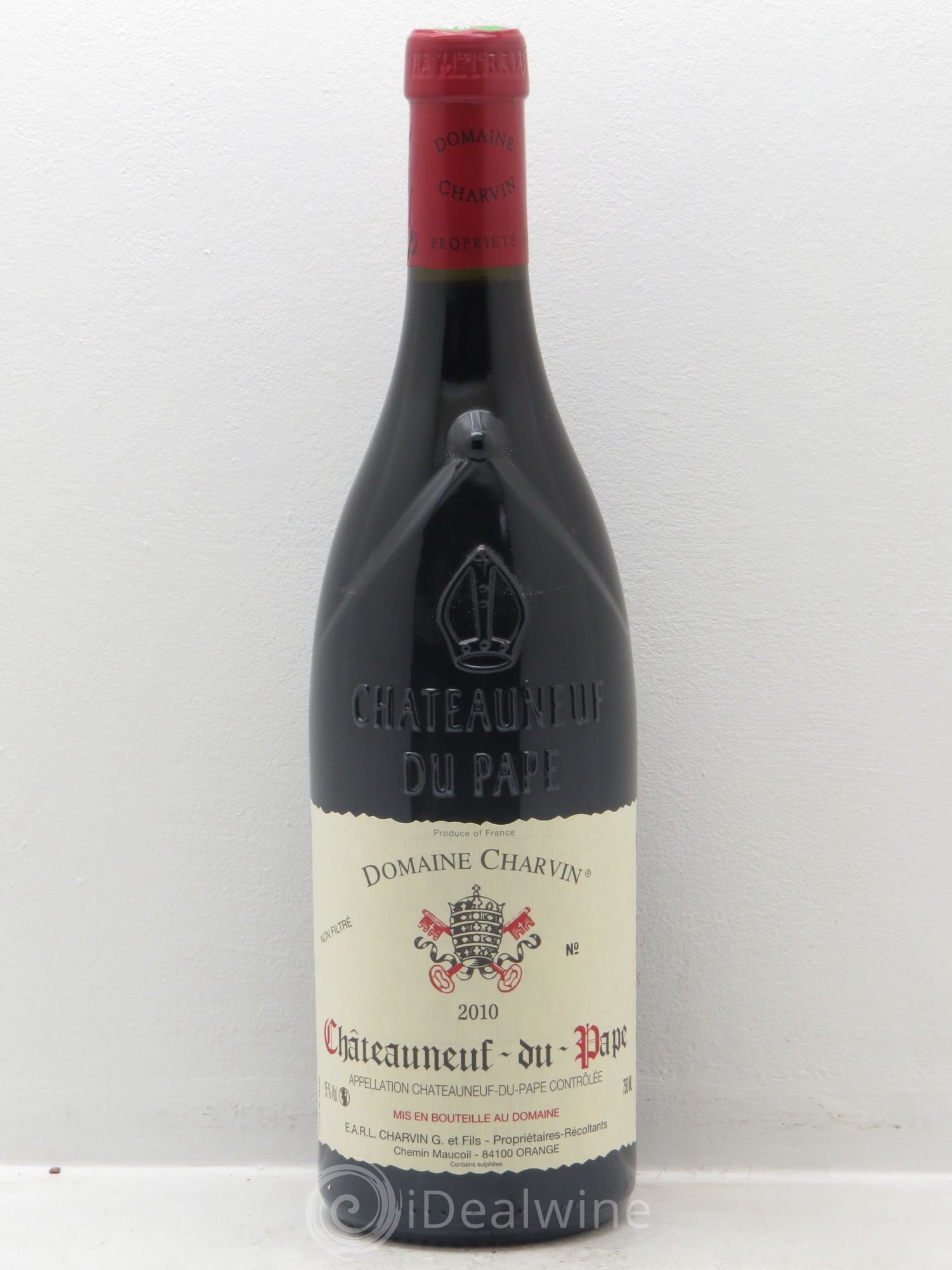 Châteauneuf-du-Pape Charvin (Domaine) 2010 - Lot de 1 bouteille - 0