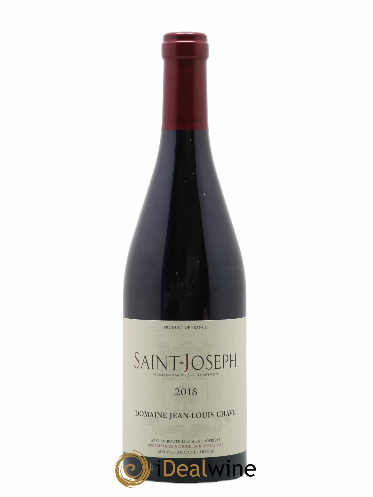 Saint-Joseph Jean-Louis Chave 2018 - Lot de 1 bouteille - 0