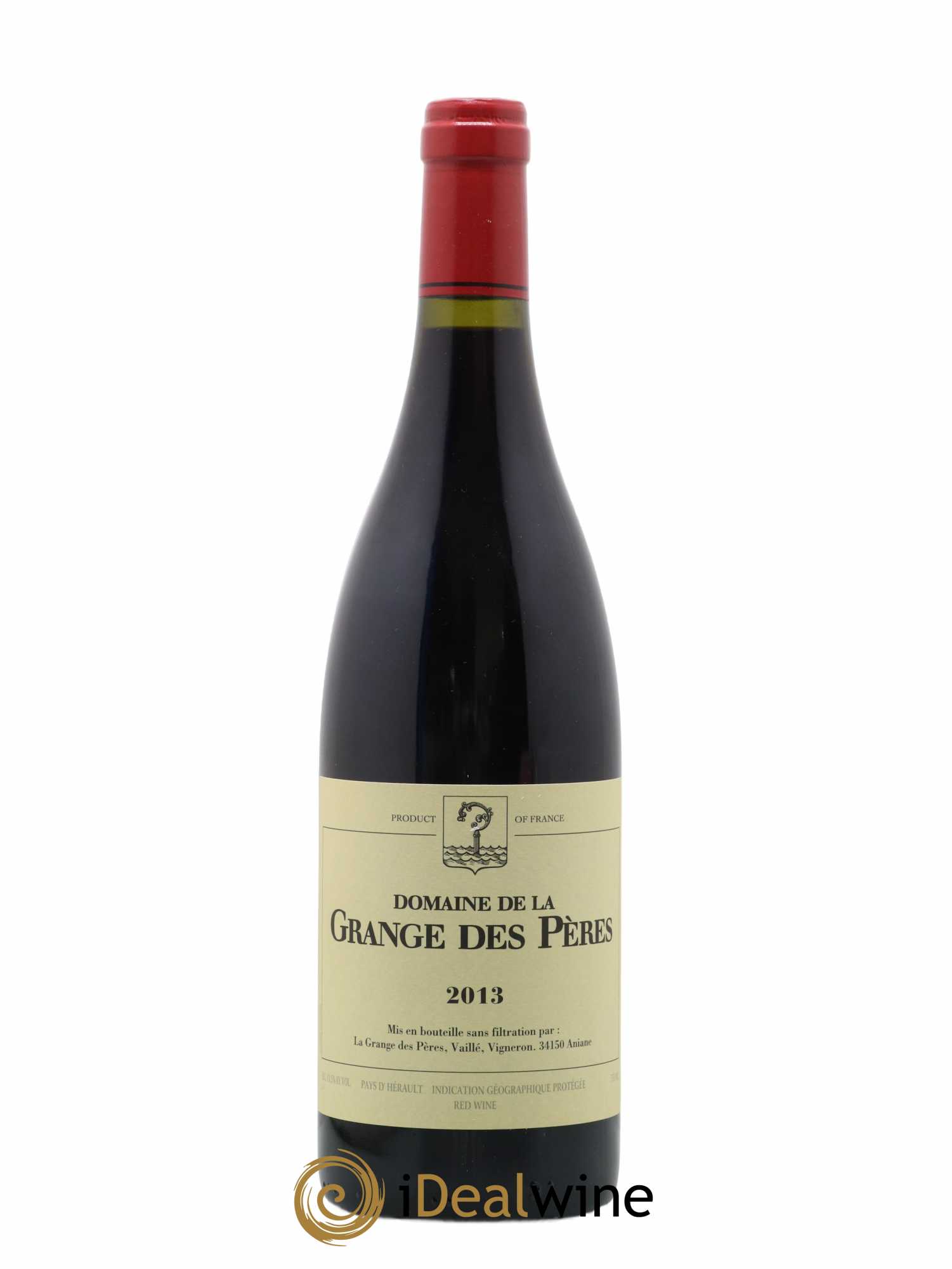 Pays d'Hérault Grange des Pères Laurent Vaillé 2013 - Lot de 1 bouteille - 0