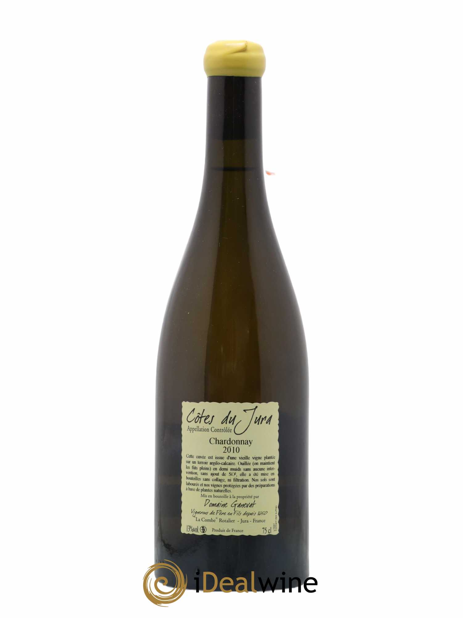 Côtes du Jura Les Chamois du Paradis Jean-François Ganevat (Domaine) 2010 - Lot de 1 bouteille - 1