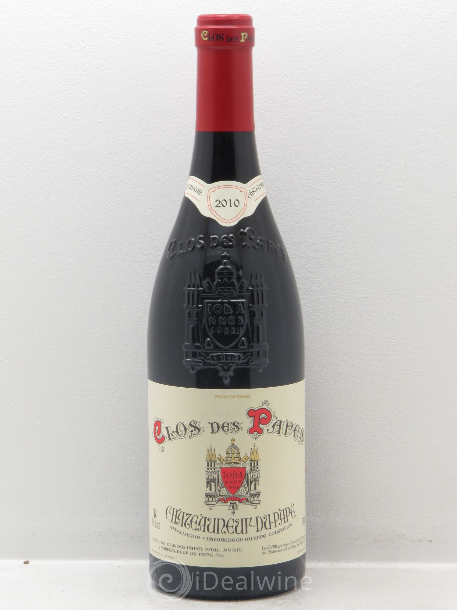 Châteauneuf-du-Pape Clos des Papes - Paul Avril 2010 - Lot de 1 bouteille - 0