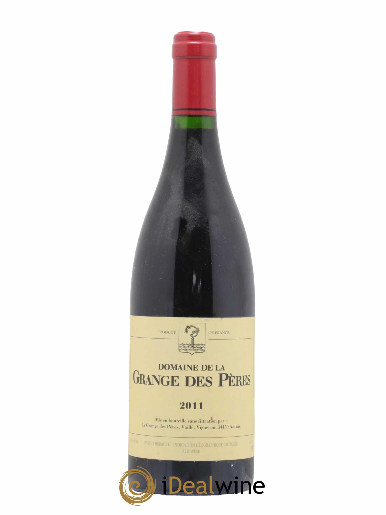 Pays d'Hérault Grange des Pères Laurent Vaillé 2011 - Lot de 1 bouteille - 0