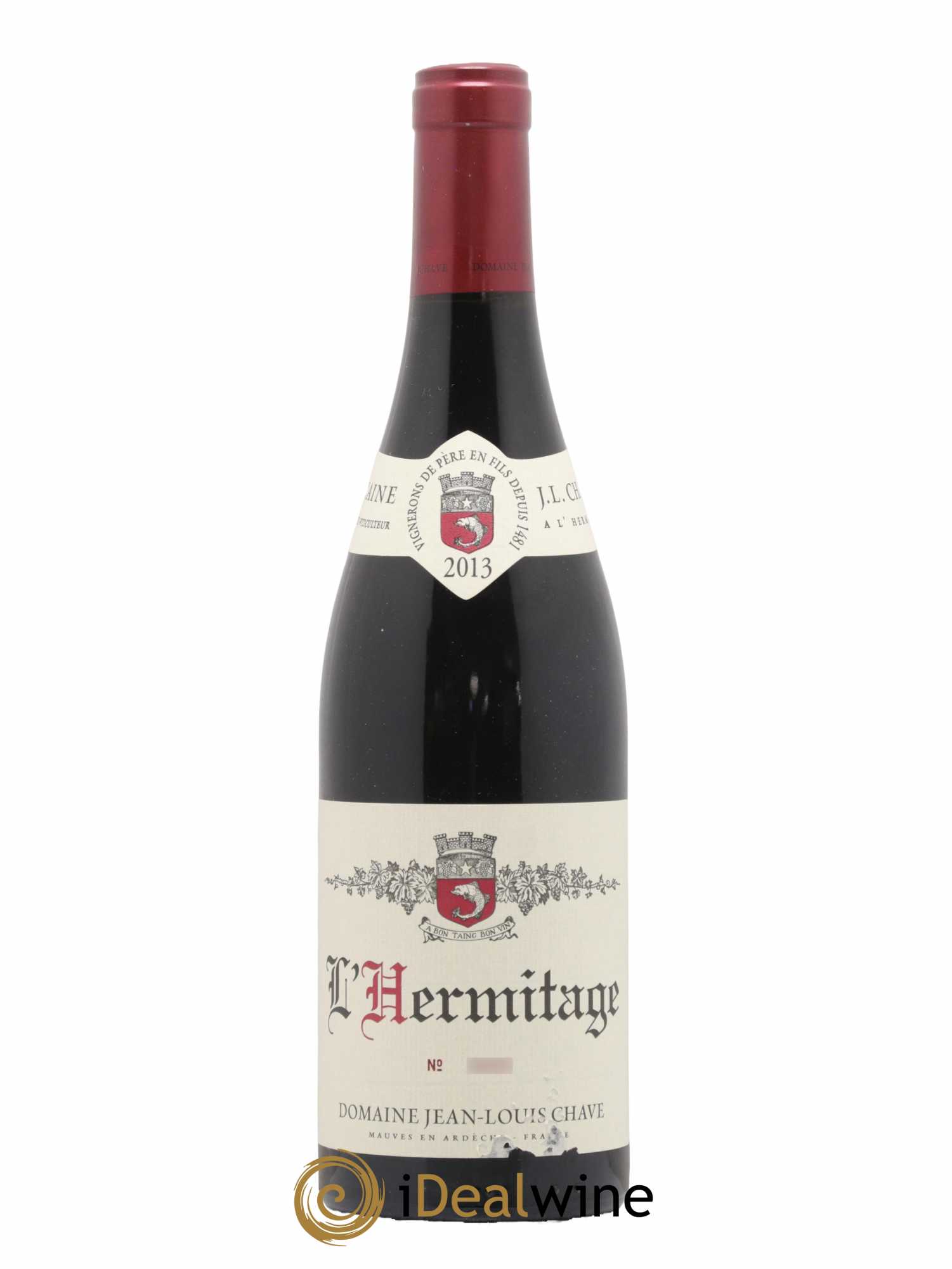 Hermitage Jean-Louis Chave 2013 - Lot de 1 bouteille - 0