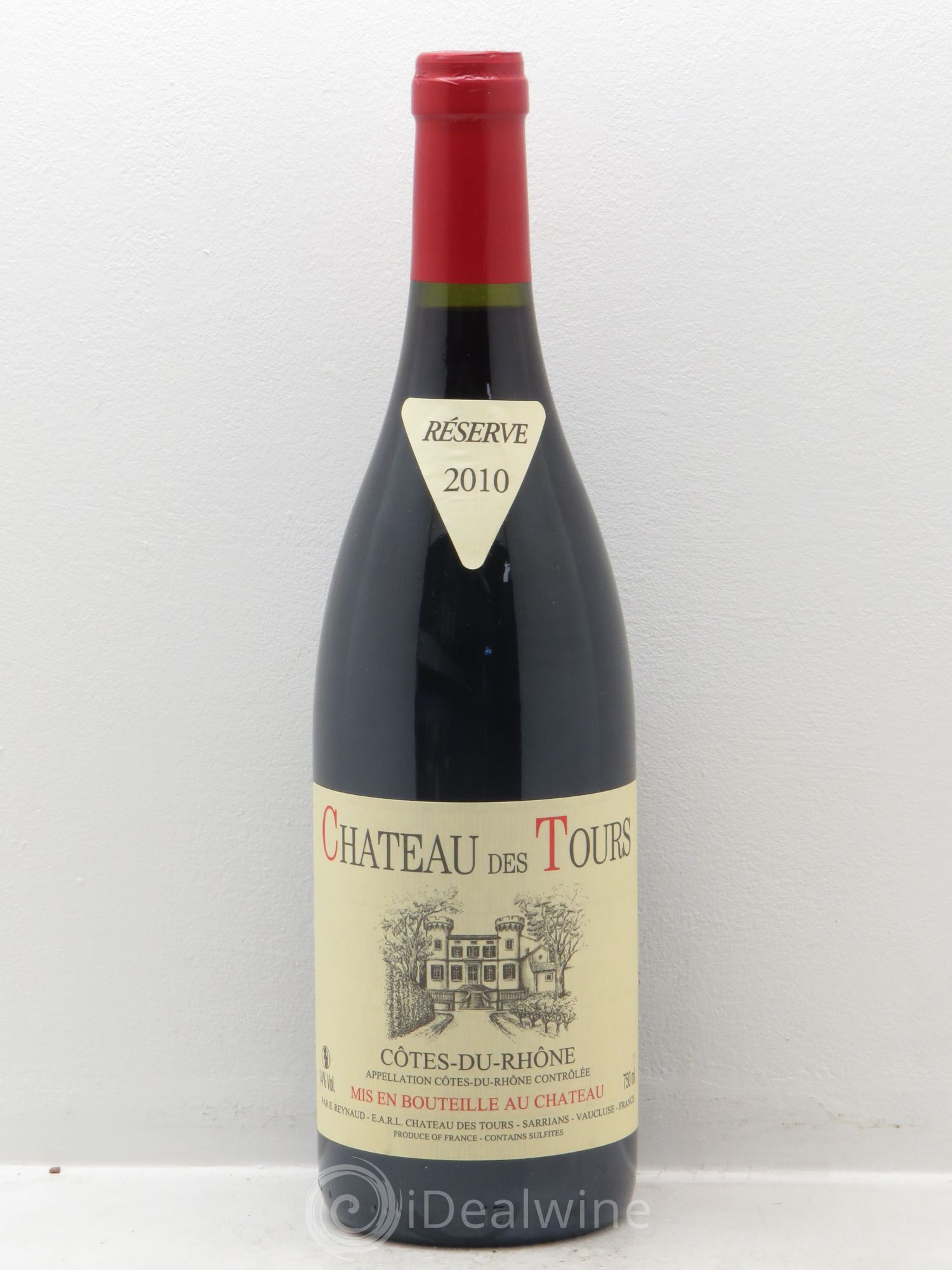 Côtes-du-Rhône Château des Tours Emmanuel Reynaud 2010 - Lot de 1 bouteille - 0