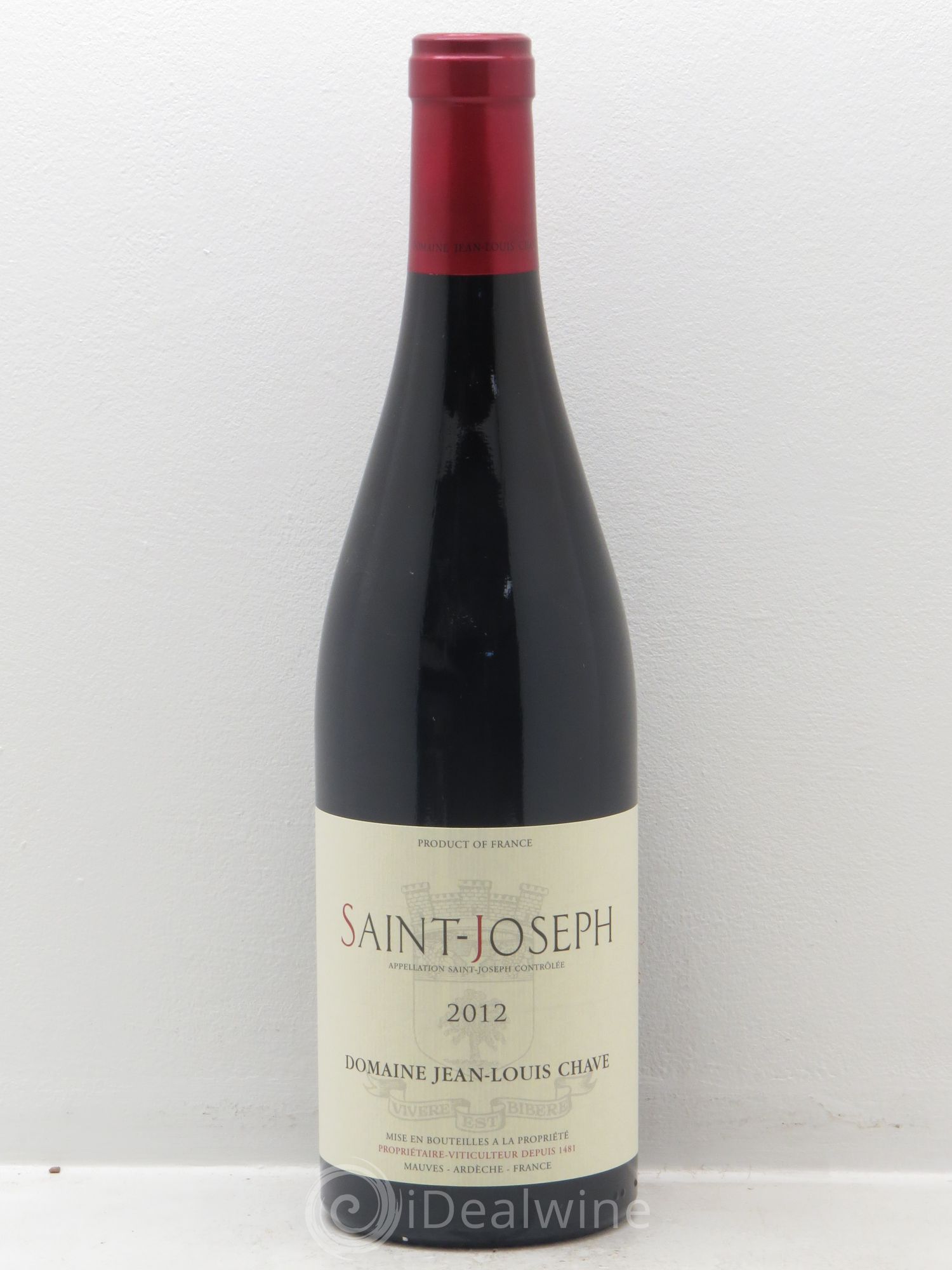 Saint-Joseph Jean-Louis Chave 2012 - Lot de 1 bouteille - 0