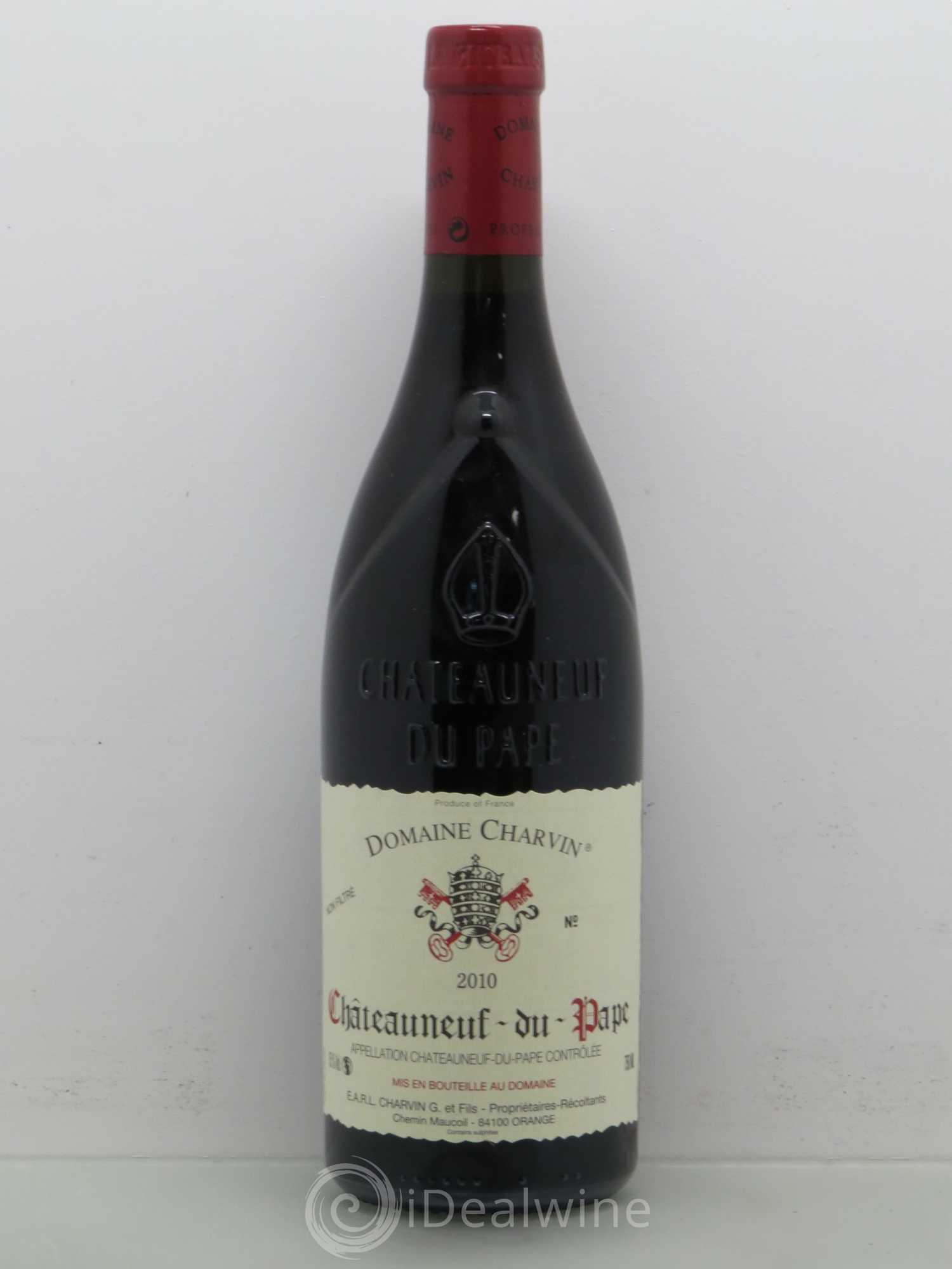 Châteauneuf-du-Pape Charvin (Domaine) 2010 - Lot de 1 bouteille - 0