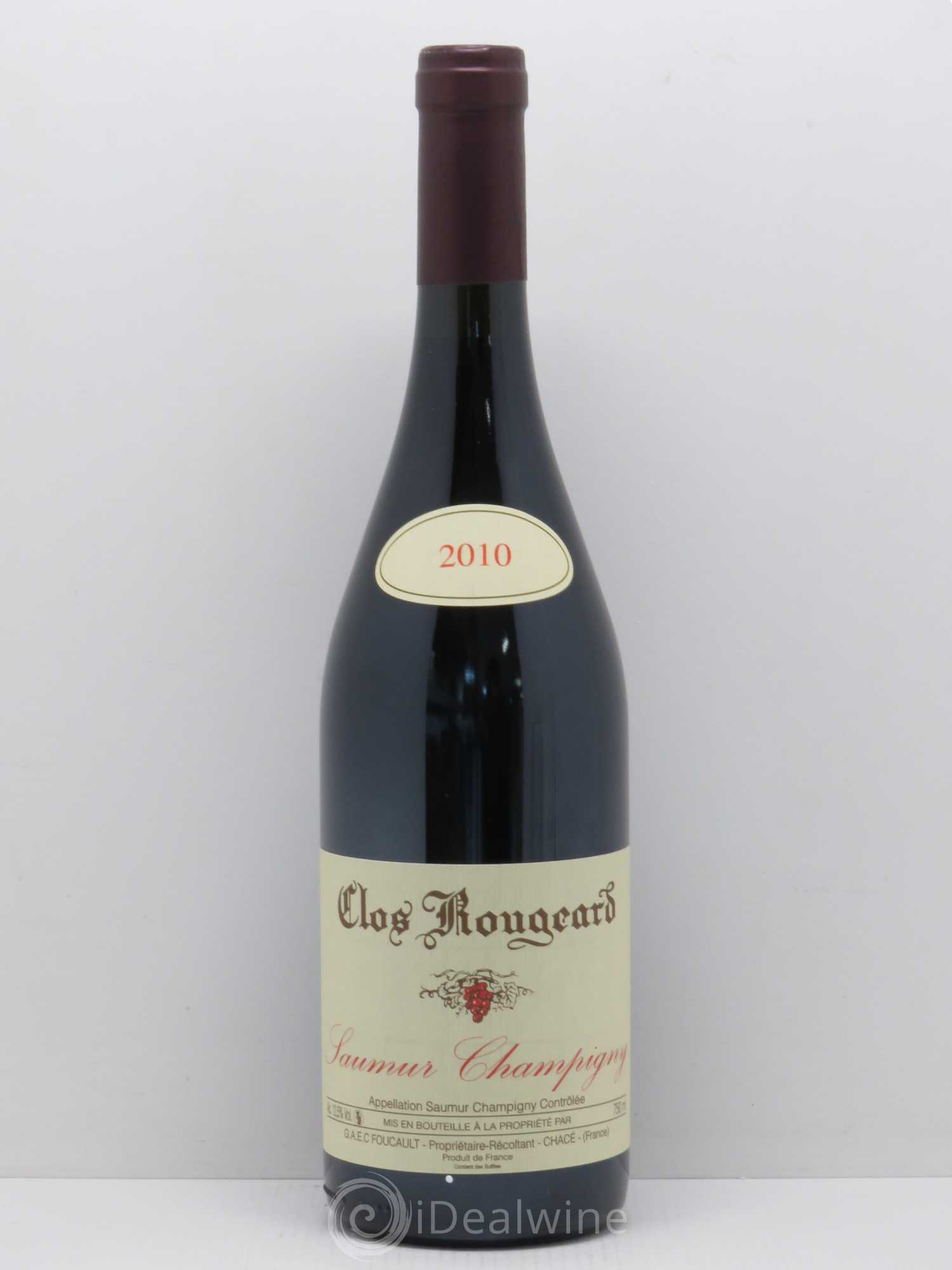Saumur-Champigny Clos Rougeard 2010 - Lot de 1 bouteille - 0