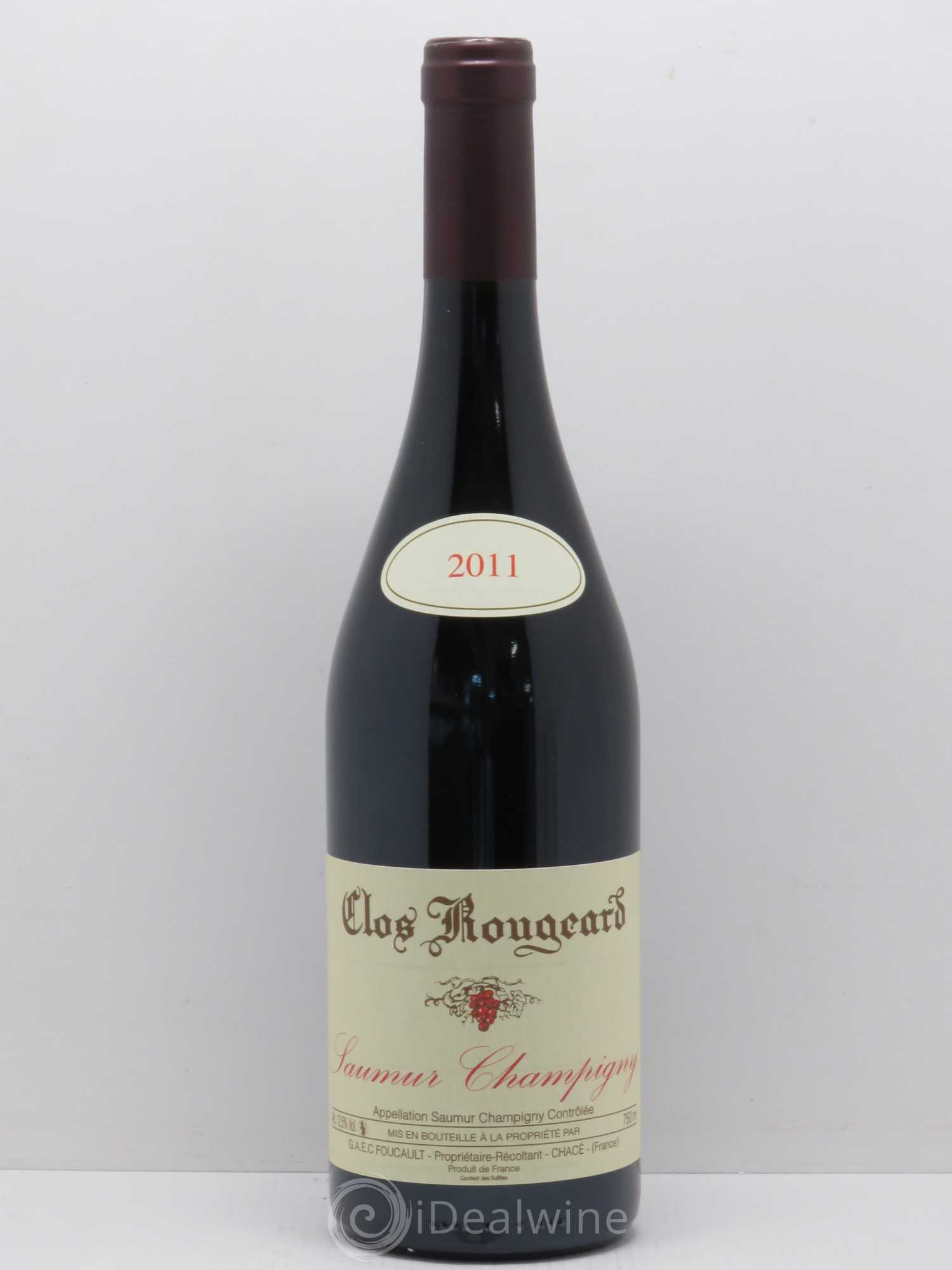 Saumur-Champigny Clos Rougeard 2011 - Lot de 1 bouteille - 0