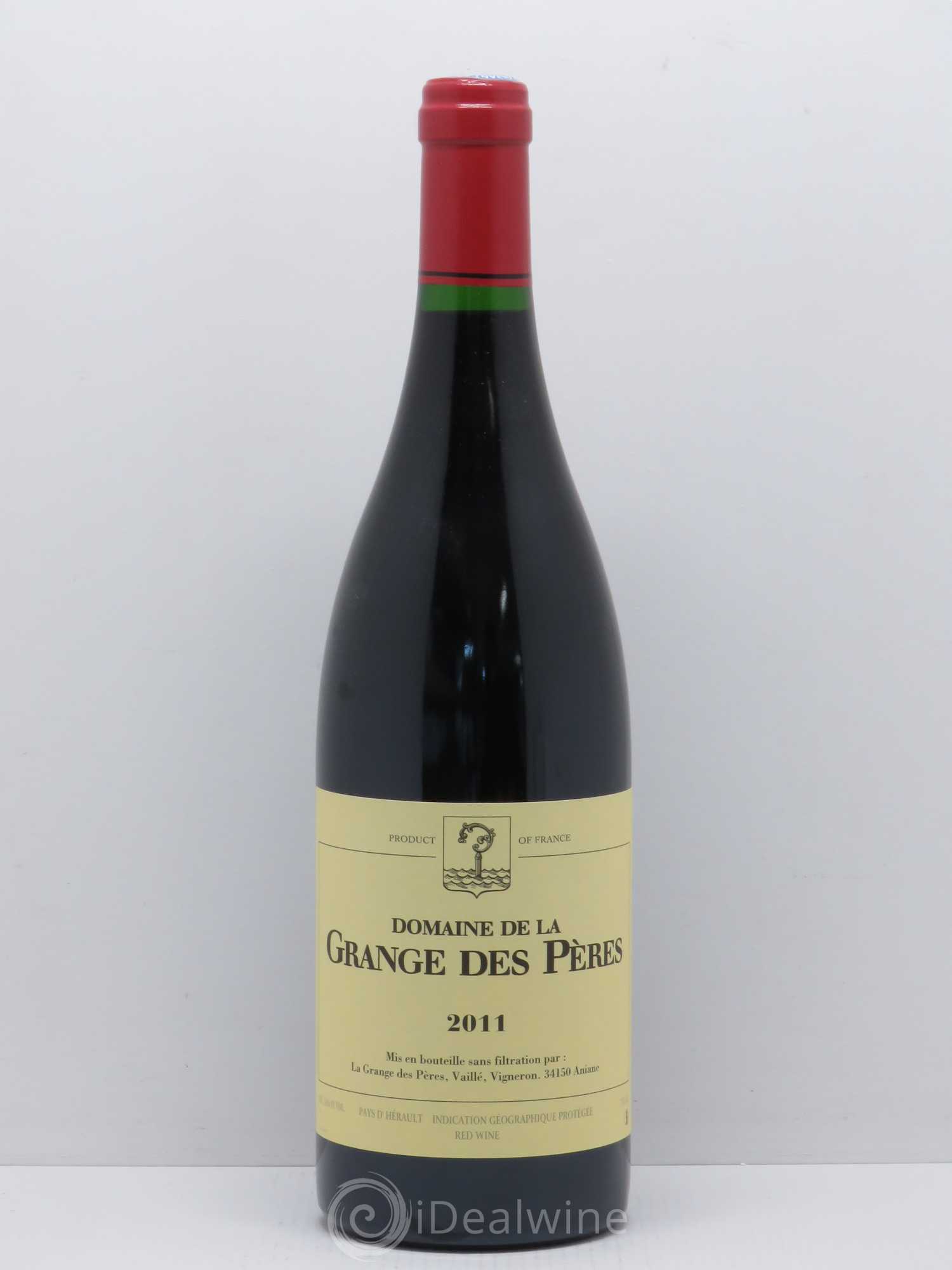 Pays d'Hérault Grange des Pères Laurent Vaillé 2011 - Lot de 1 bouteille - 0