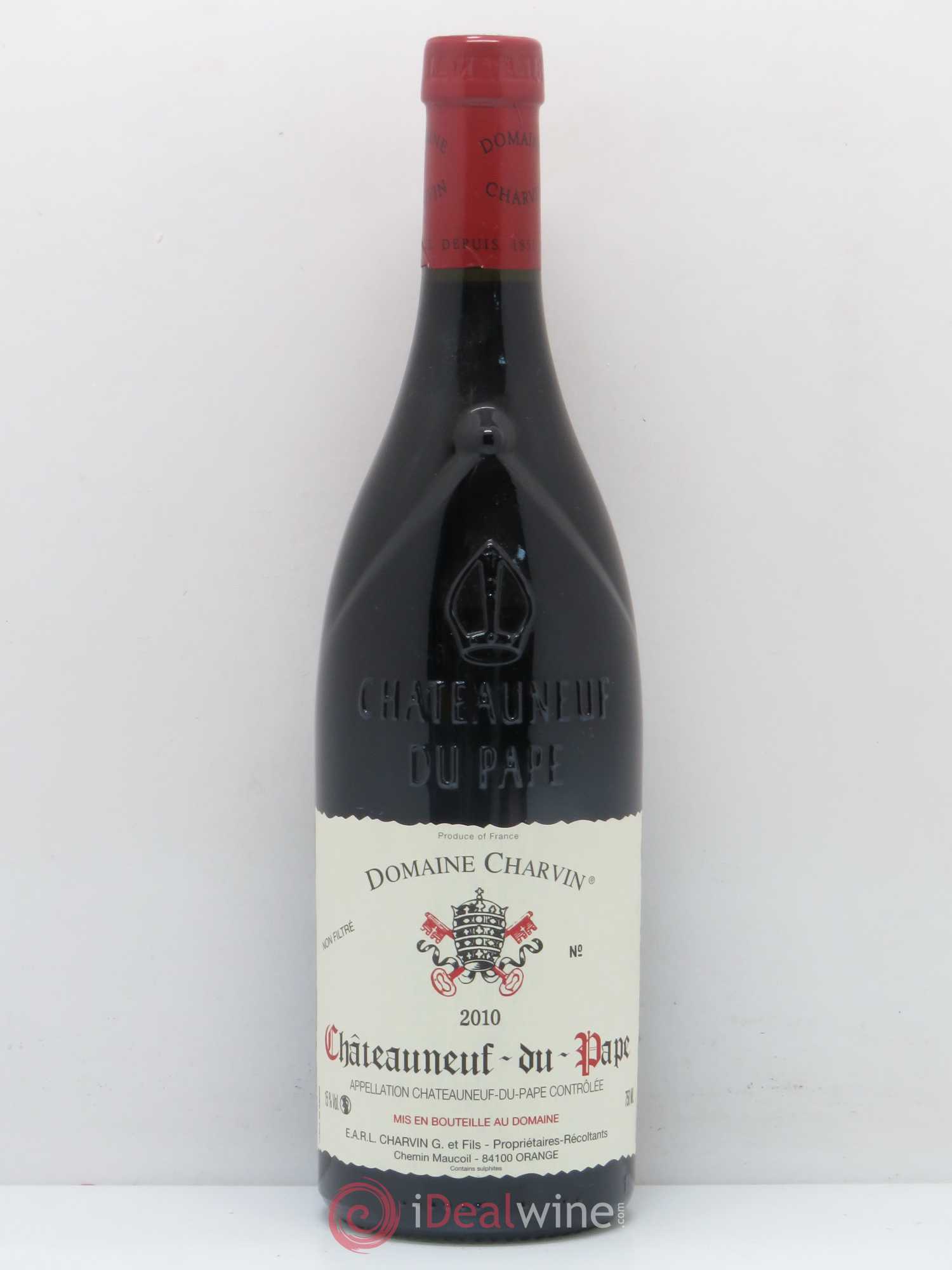 Châteauneuf-du-Pape Charvin (Domaine) 2010 - Lot de 1 bouteille - 0