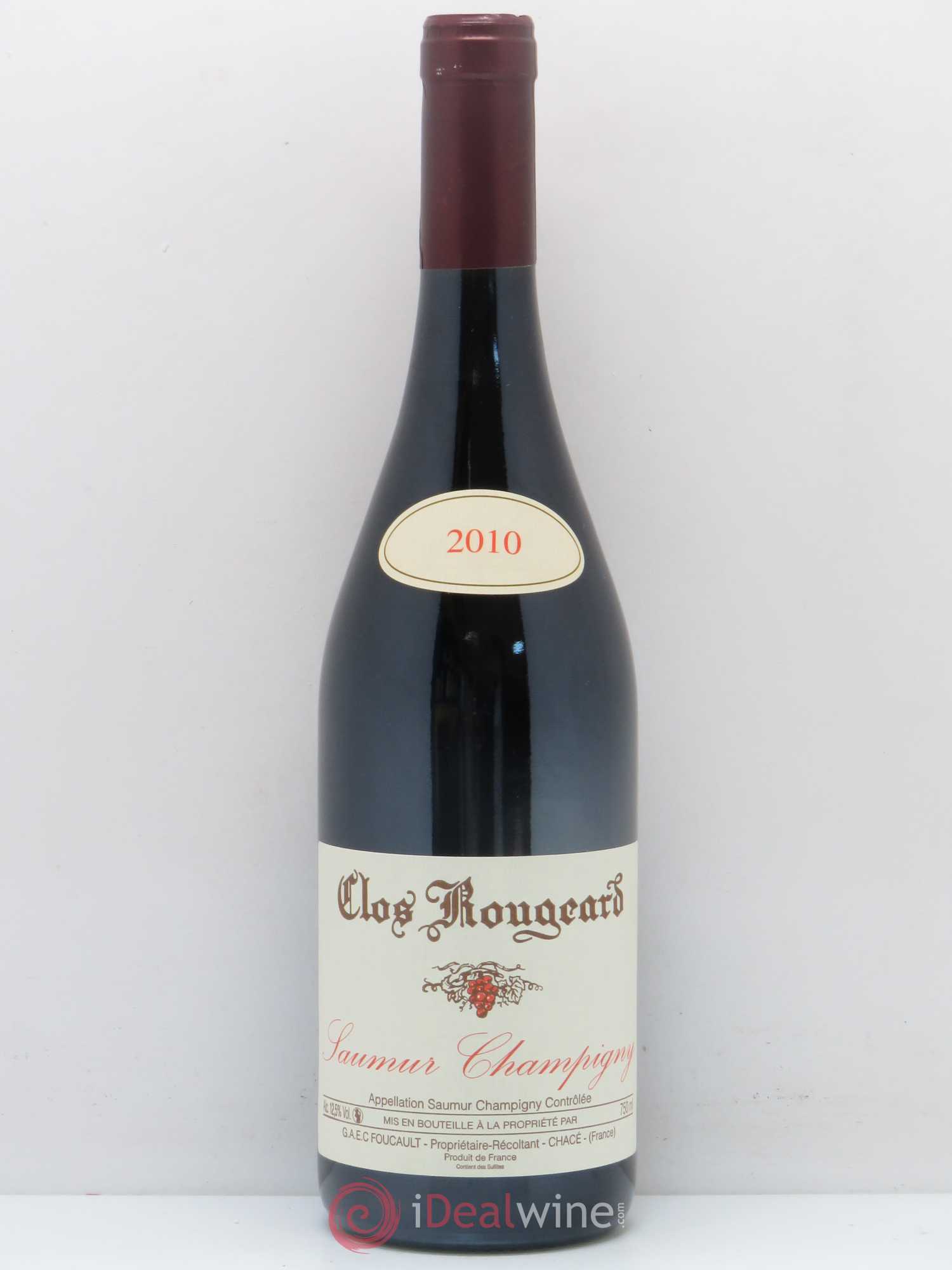 Saumur-Champigny Clos Rougeard 2010 - Lot de 1 bouteille - 0