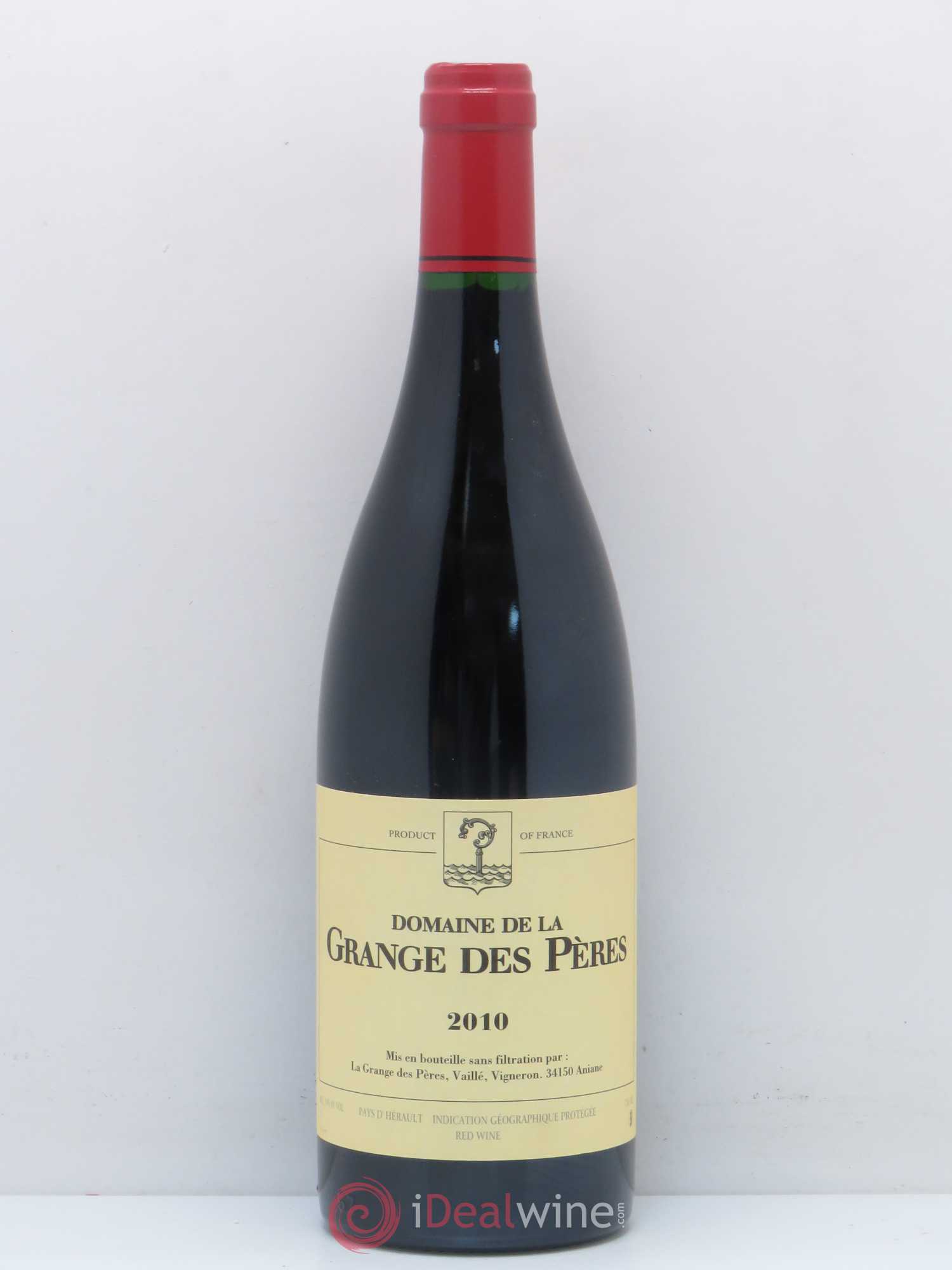 Pays d'Hérault Grange des Pères Laurent Vaillé 2010 - Lot de 1 bouteille - 0