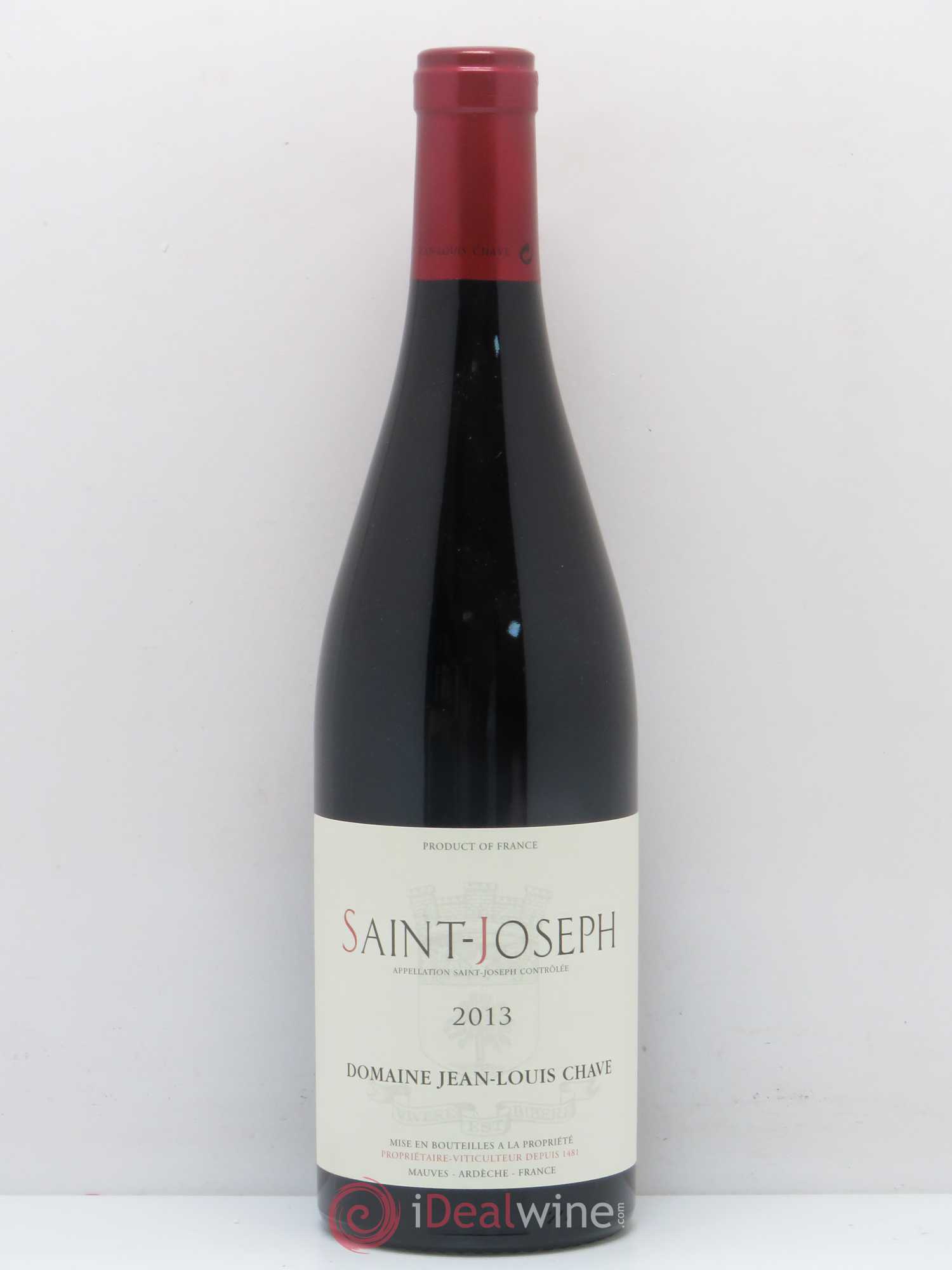 Saint-Joseph Jean-Louis Chave 2013 - Lot de 1 bouteille - 0