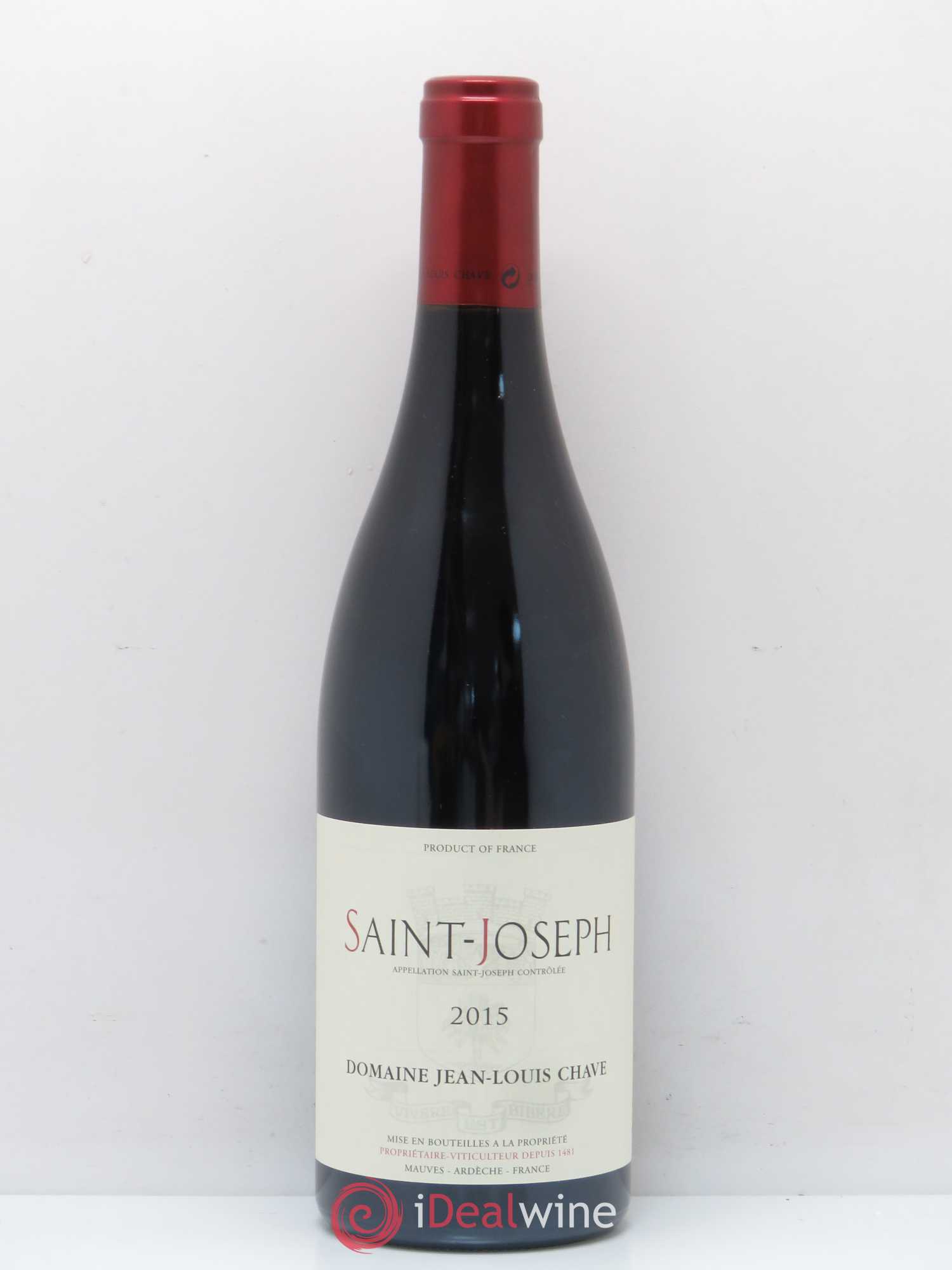 Saint-Joseph Jean-Louis Chave 2015 - Lot de 1 bouteille - 0