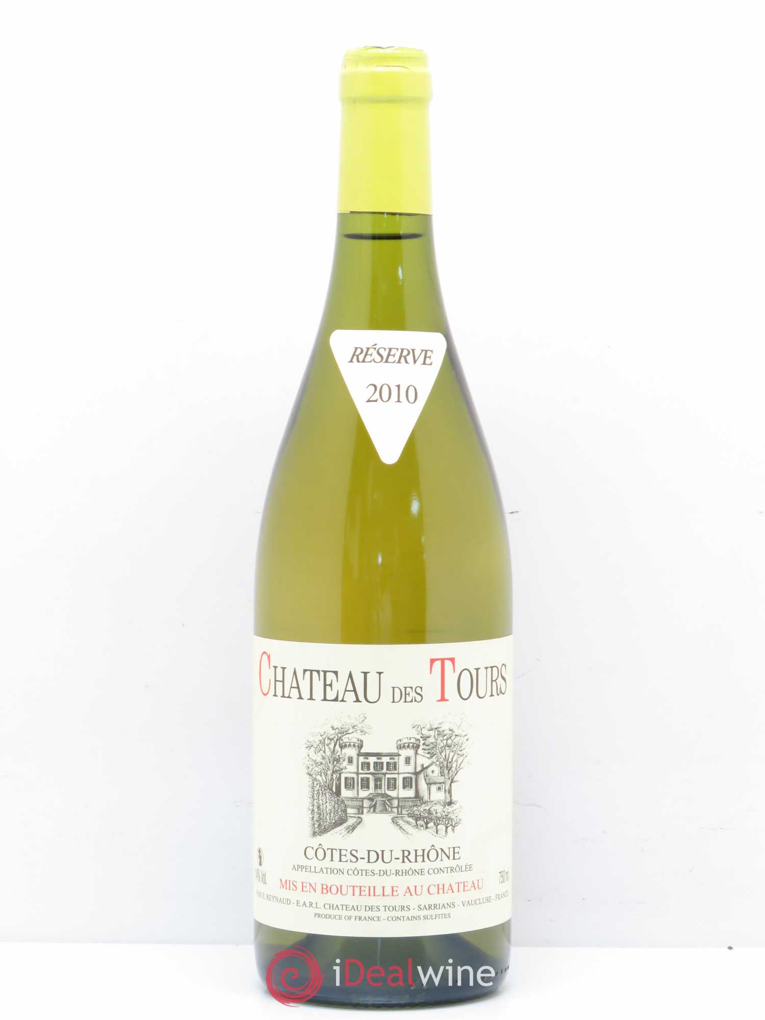 Côtes-du-Rhône Château des Tours Emmanuel Reynaud 2010 - Lot de 1 bouteille - 0