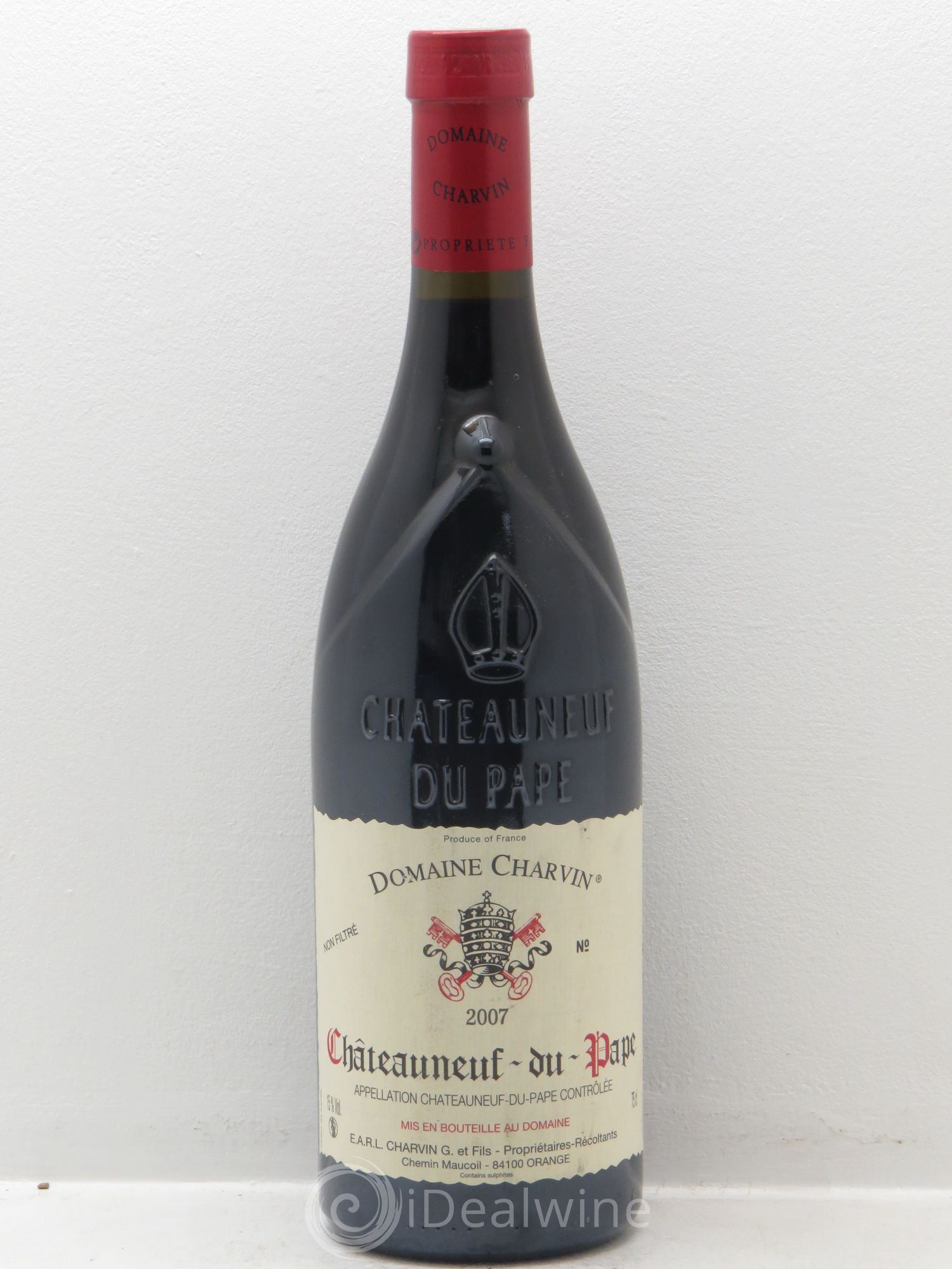 Châteauneuf-du-Pape Charvin (Domaine) 2007 - Lot de 1 bouteille - 0
