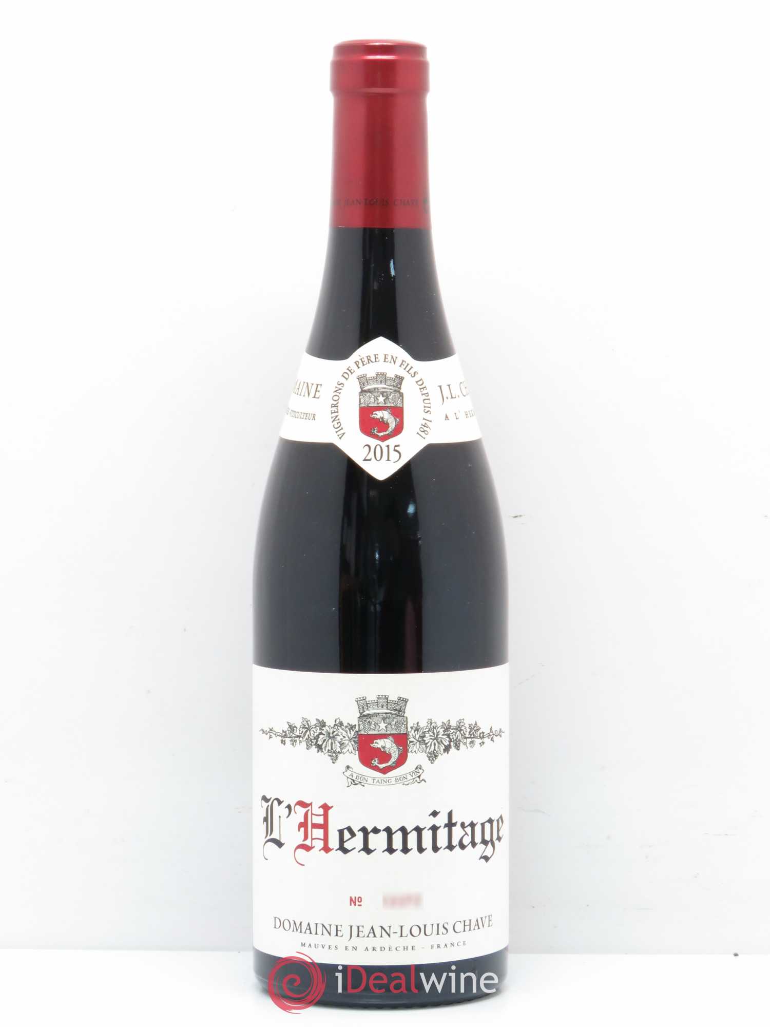 Hermitage Jean-Louis Chave 2015 - Lot de 1 bouteille - 0