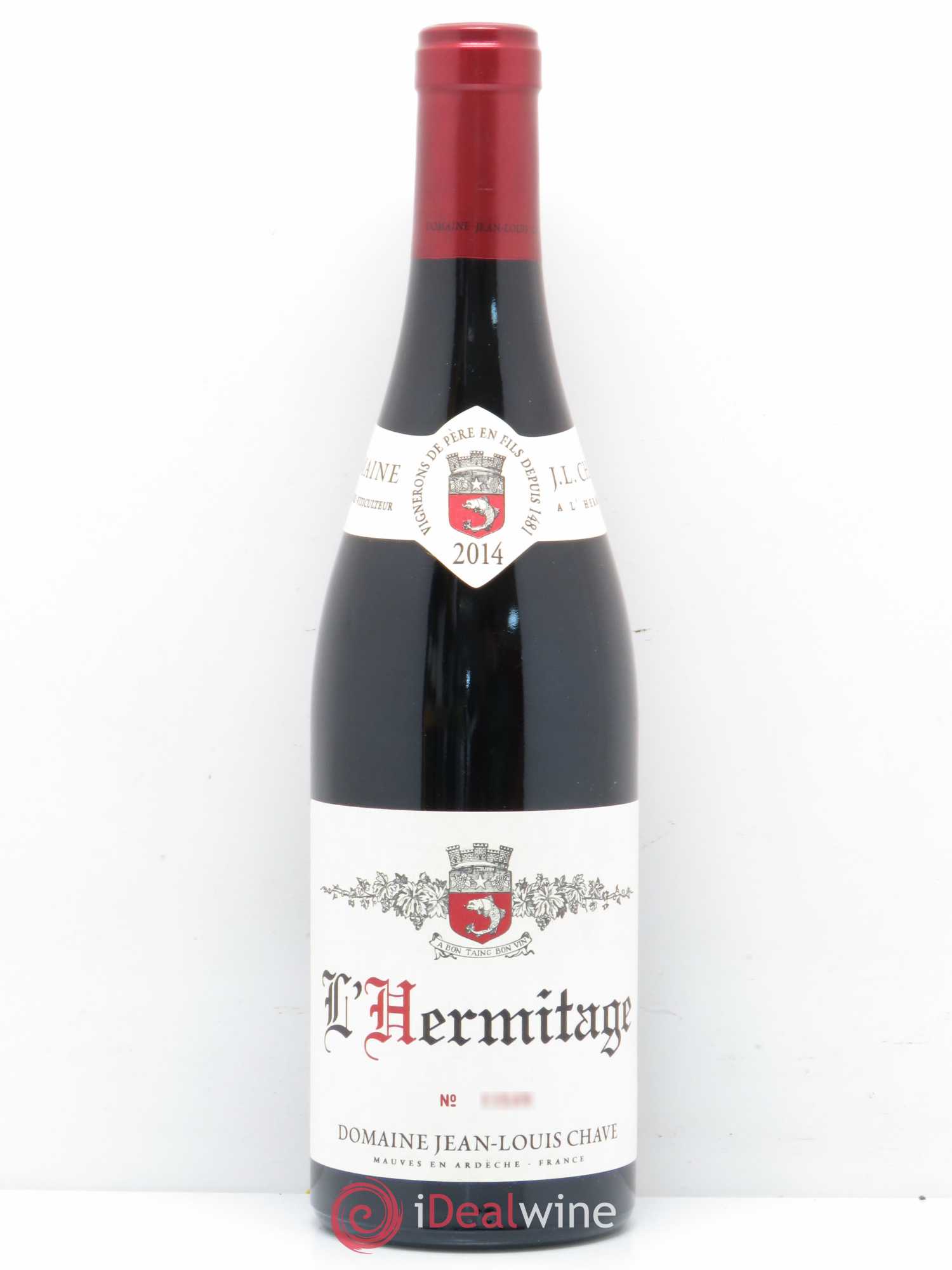 Hermitage Jean-Louis Chave 2014 - Lot de 1 bouteille - 0